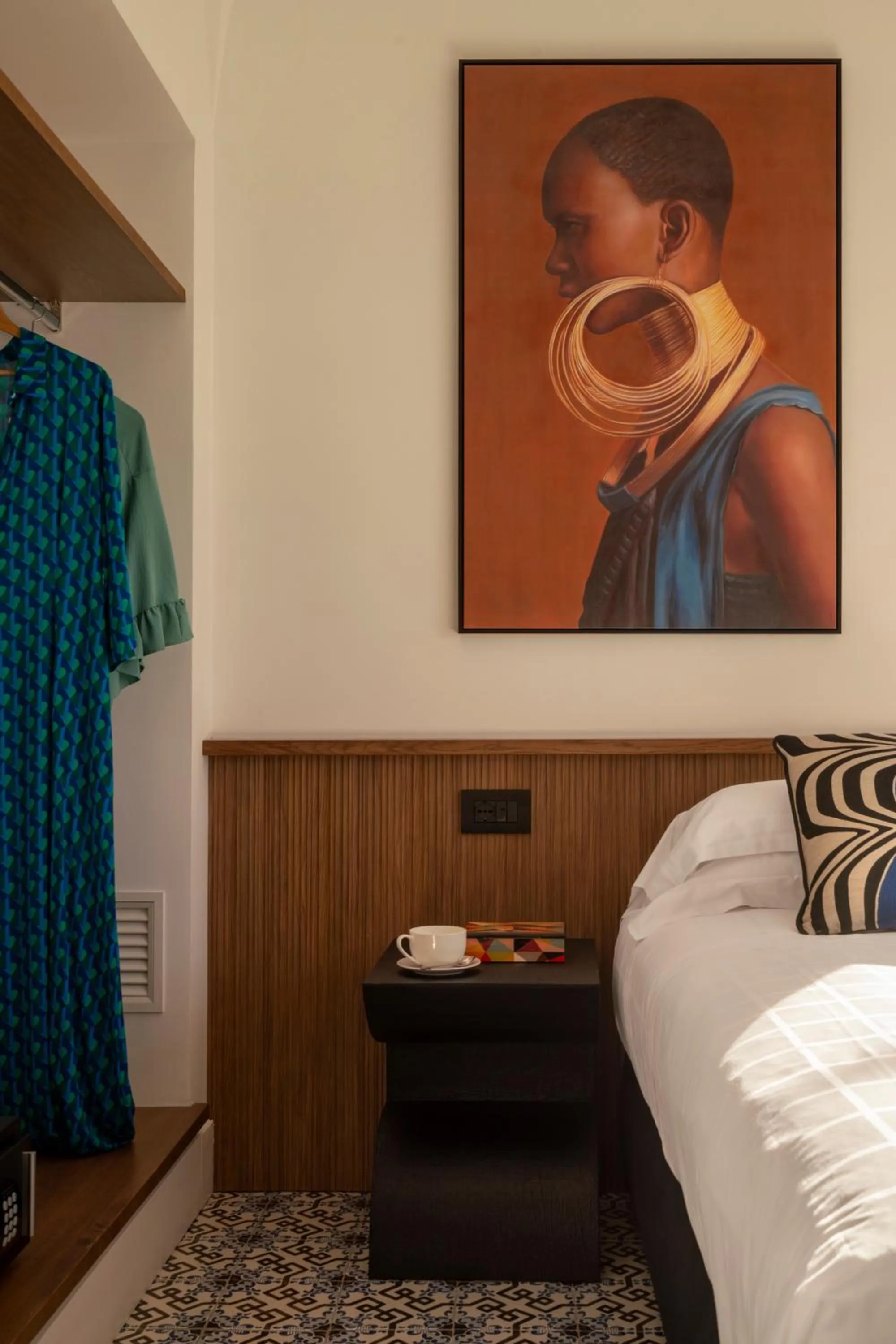 Bed in Relais Palazzo del Barone