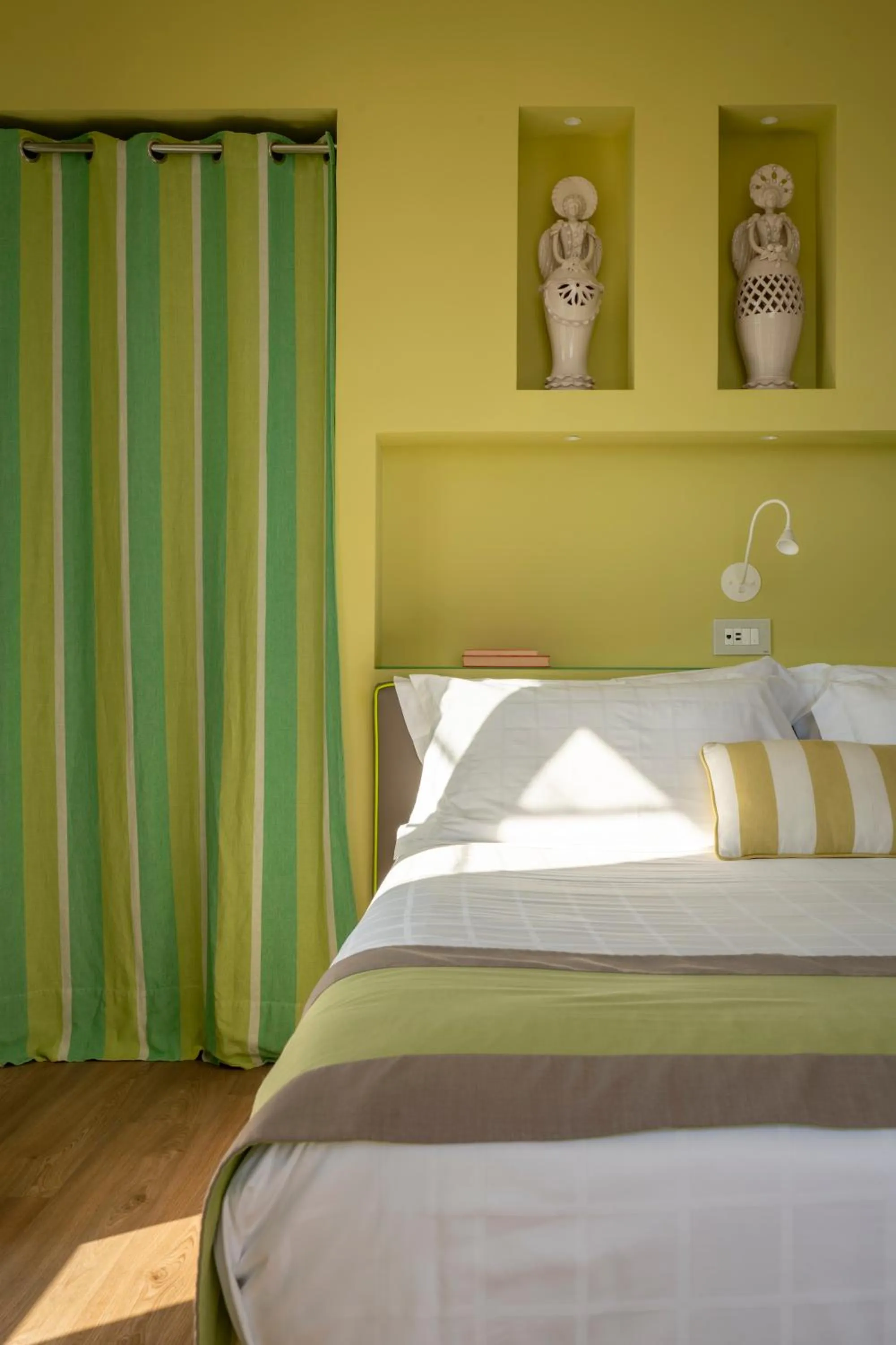 Bed in Relais Palazzo del Barone