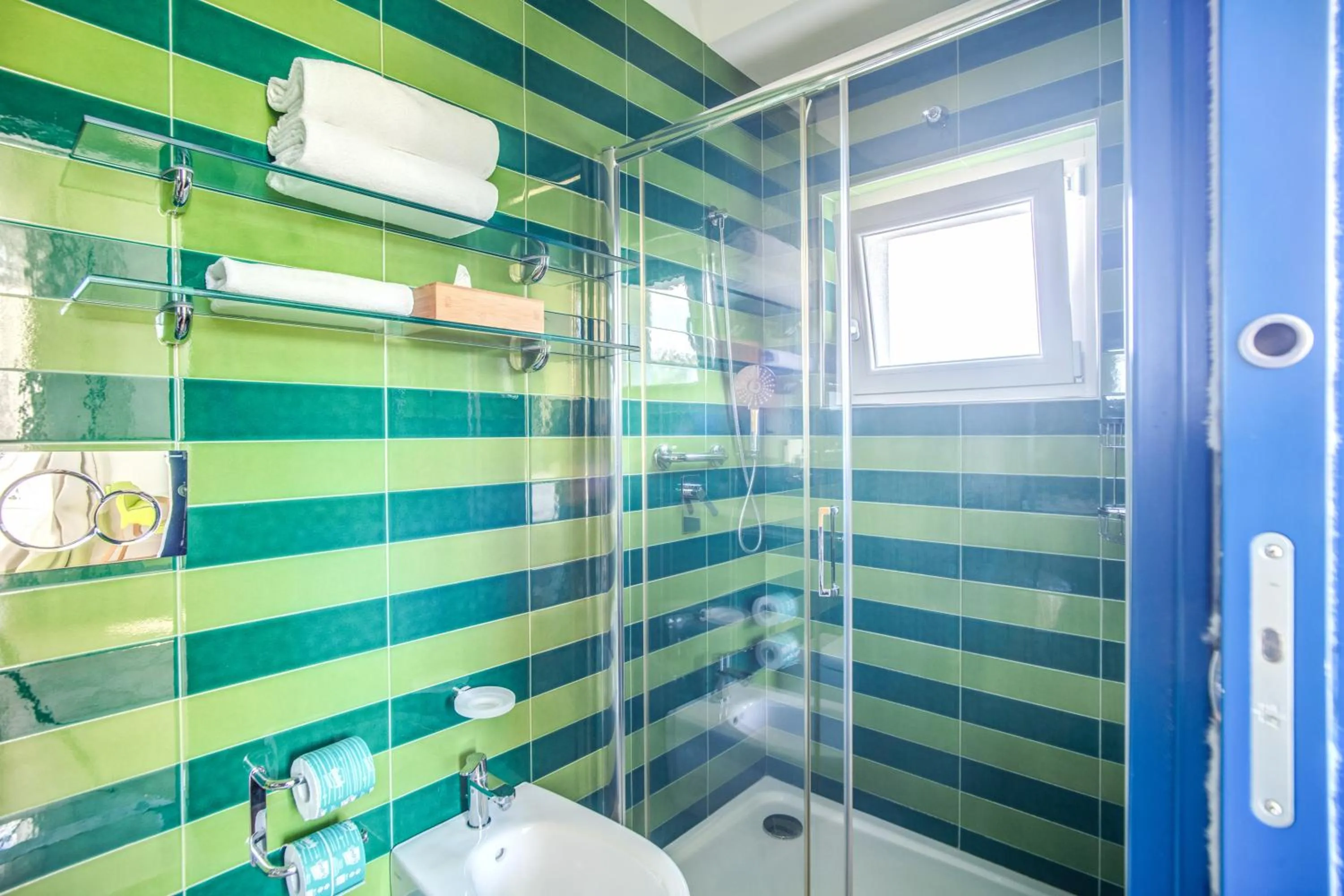 Shower in Relais Palazzo del Barone