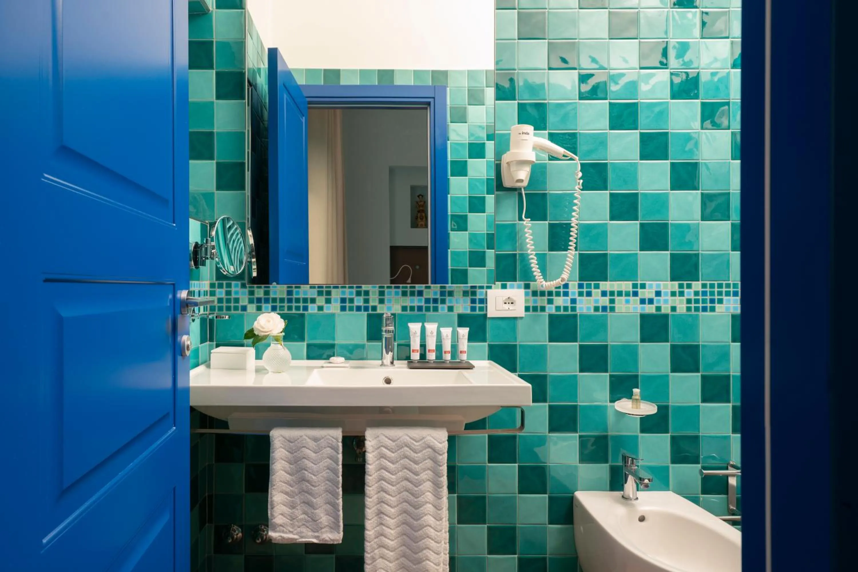 Shower in Relais Palazzo del Barone