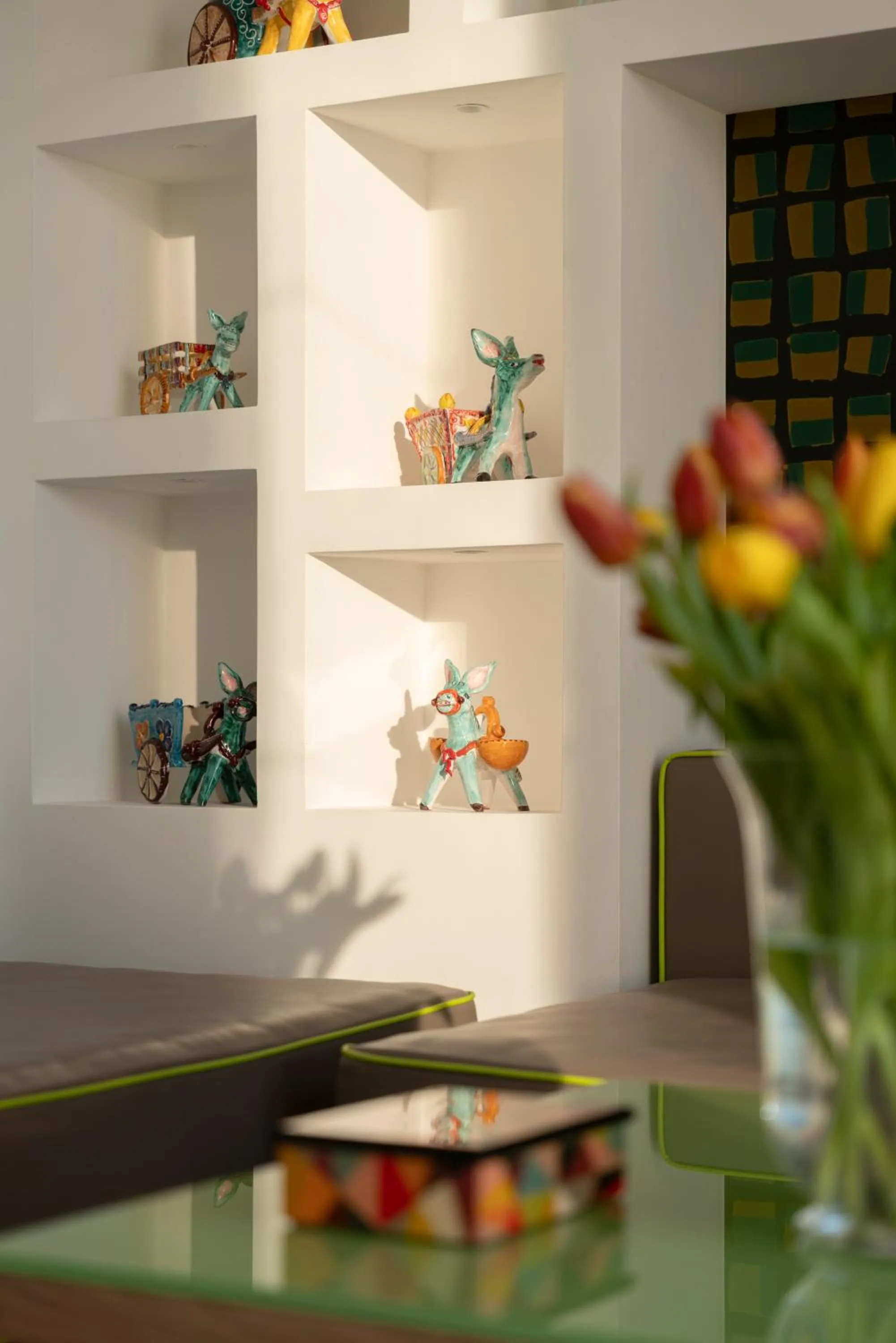 Decorative detail in Relais Palazzo del Barone