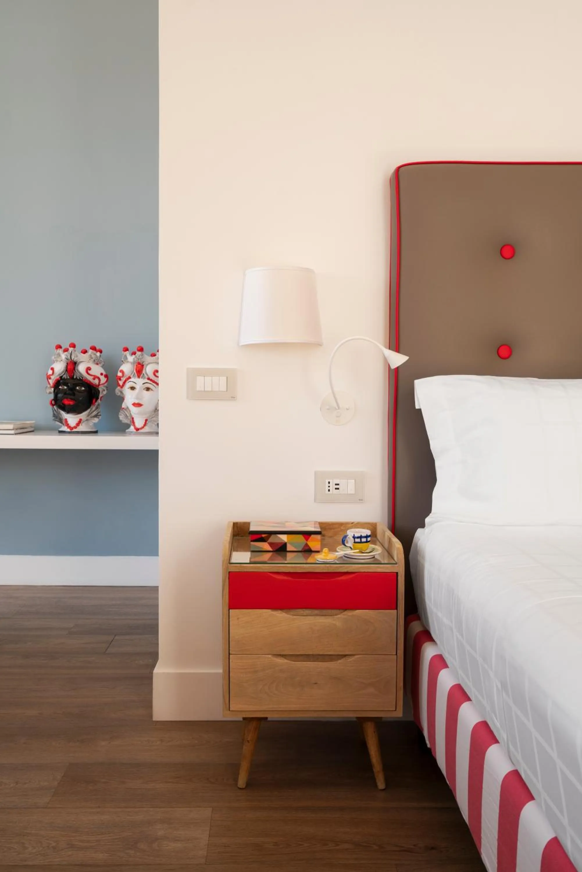 Bed in Relais Palazzo del Barone