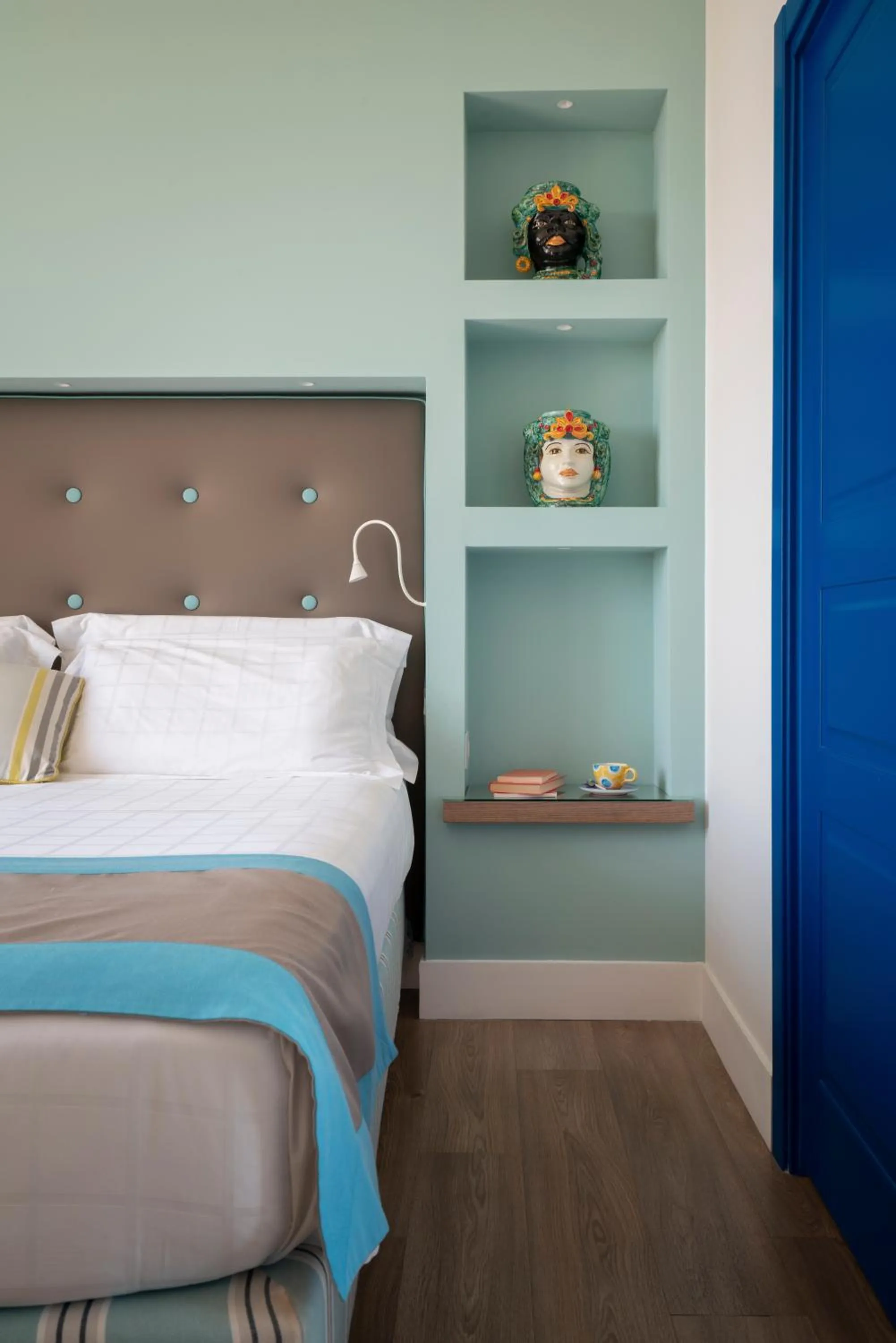 Bed in Relais Palazzo del Barone