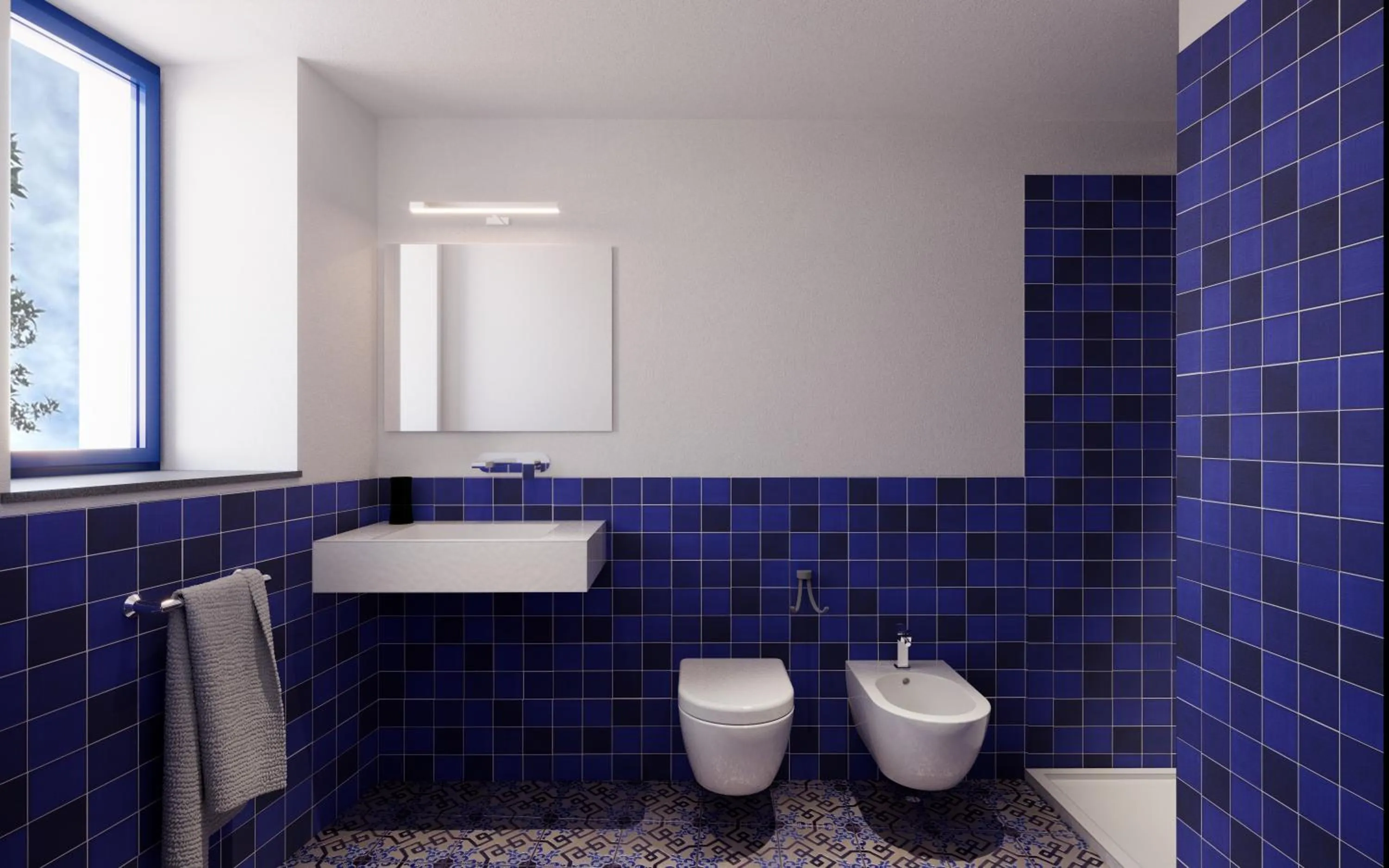 Shower in Relais Palazzo del Barone