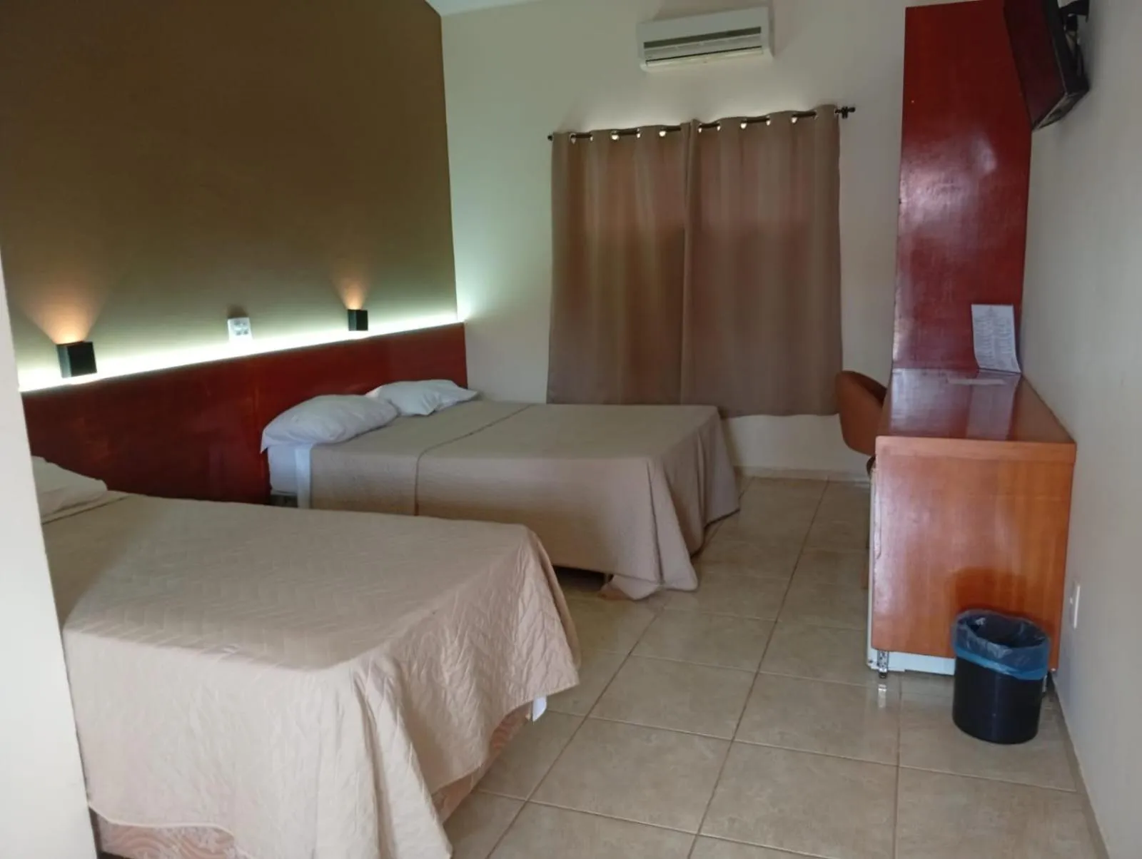 Bed in IPÊ PARK Convention Hotel