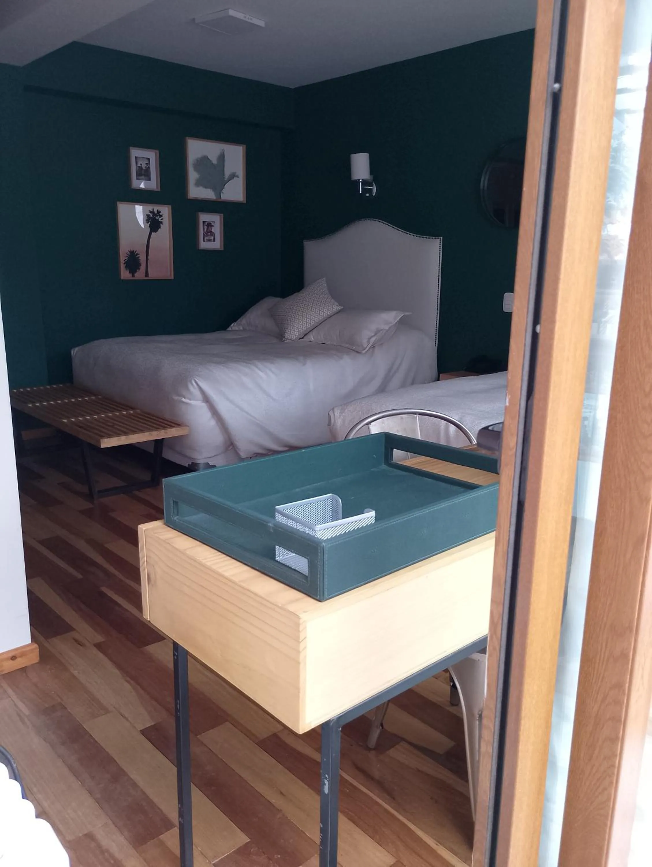 Bed in Anden Inca Hotel