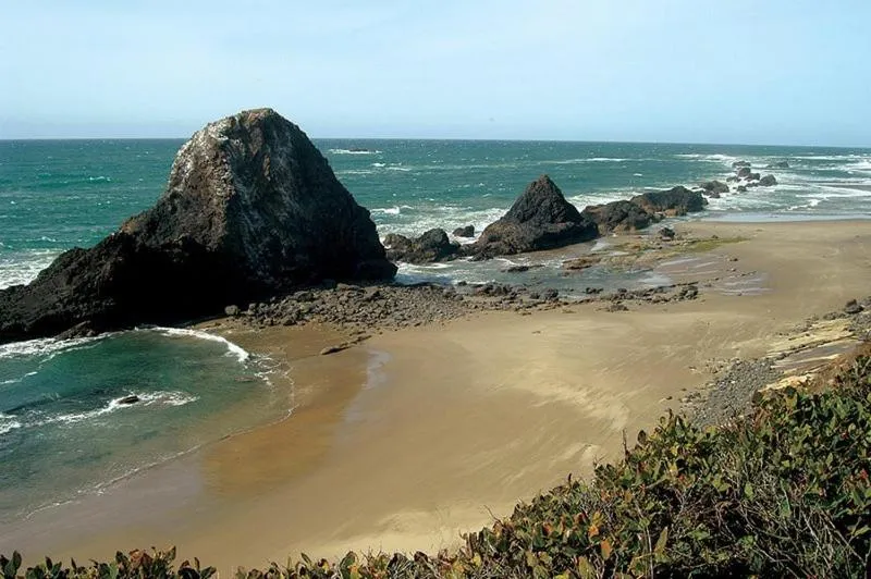 Beach in Schooner Landing