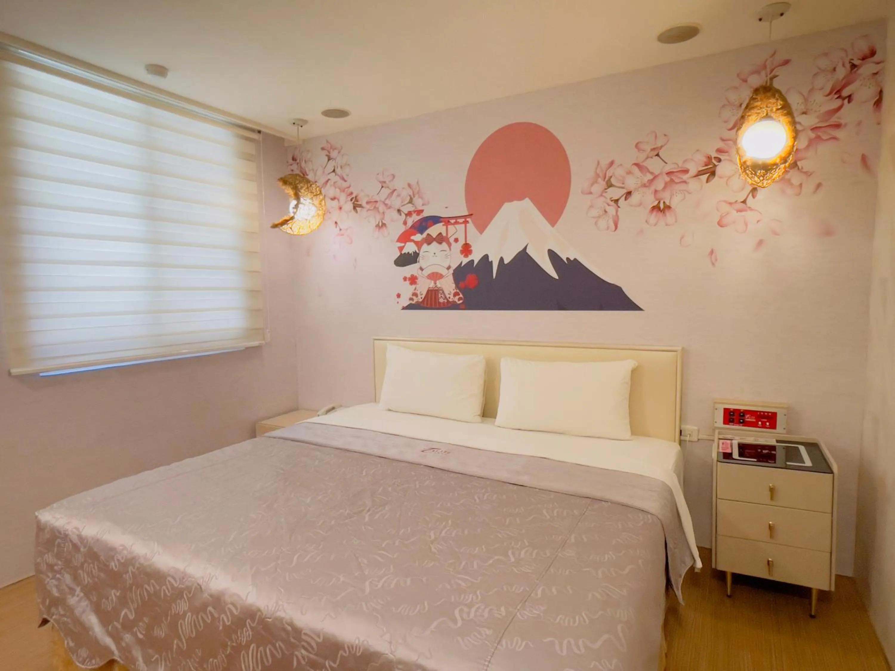 Bed in Tai Lee Hotel