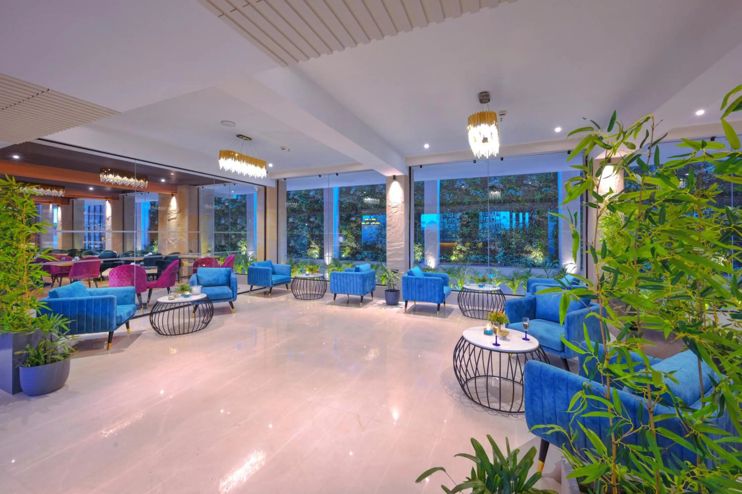 Lobby or reception in Royale Sarovar Portico Agra