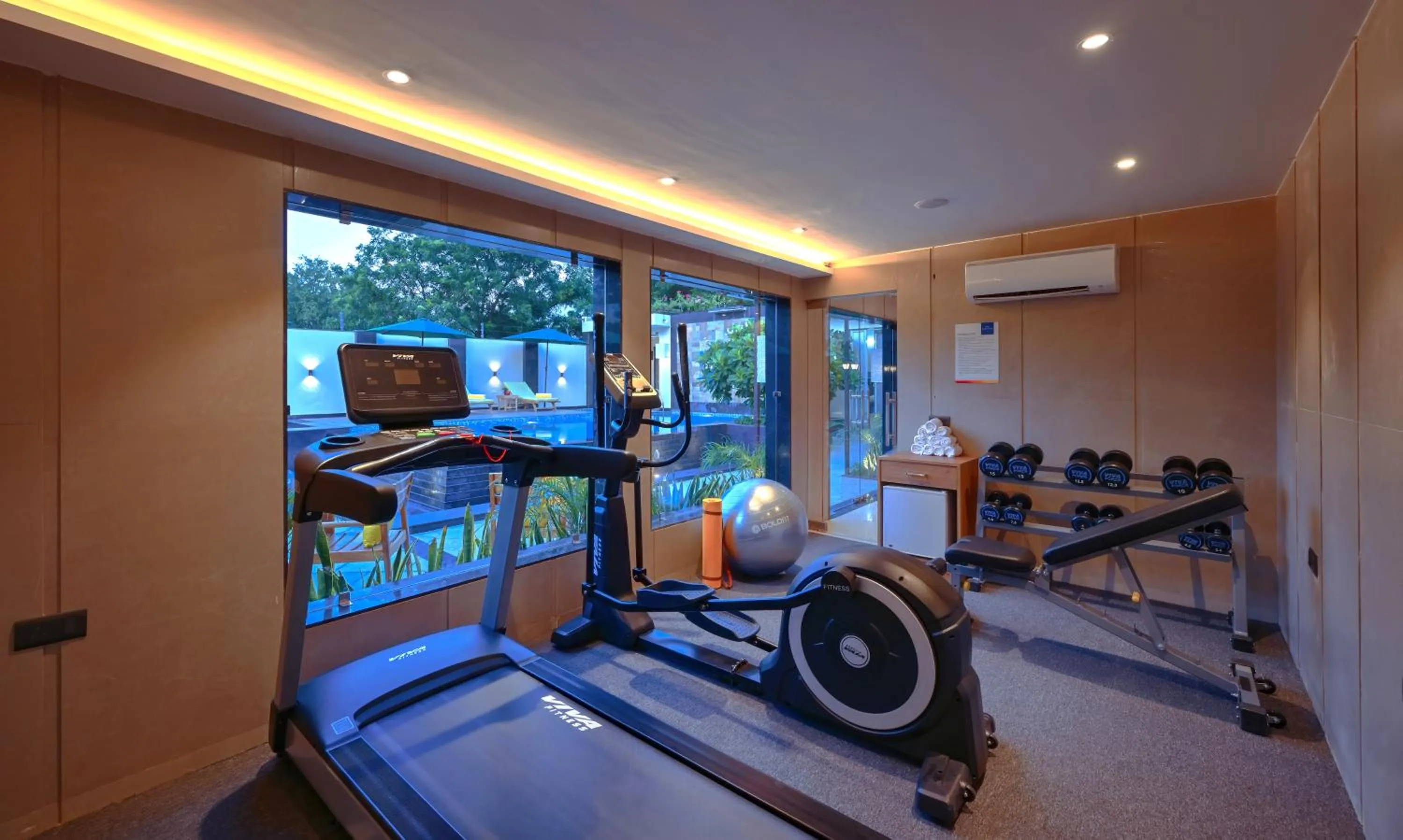 Fitness centre/facilities in Royale Sarovar Portico Agra