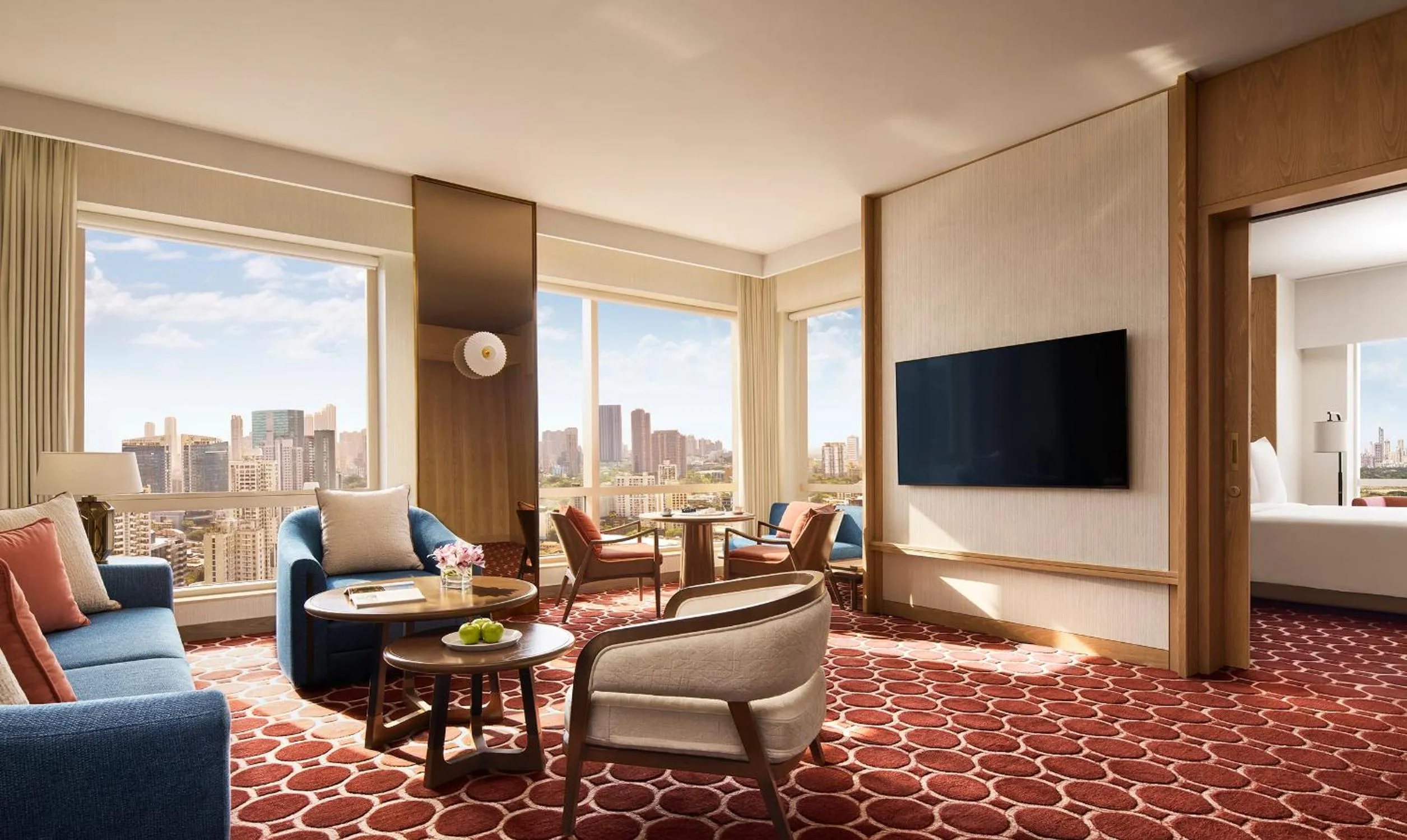 Living room in Four Seasons Hotel Mumbai