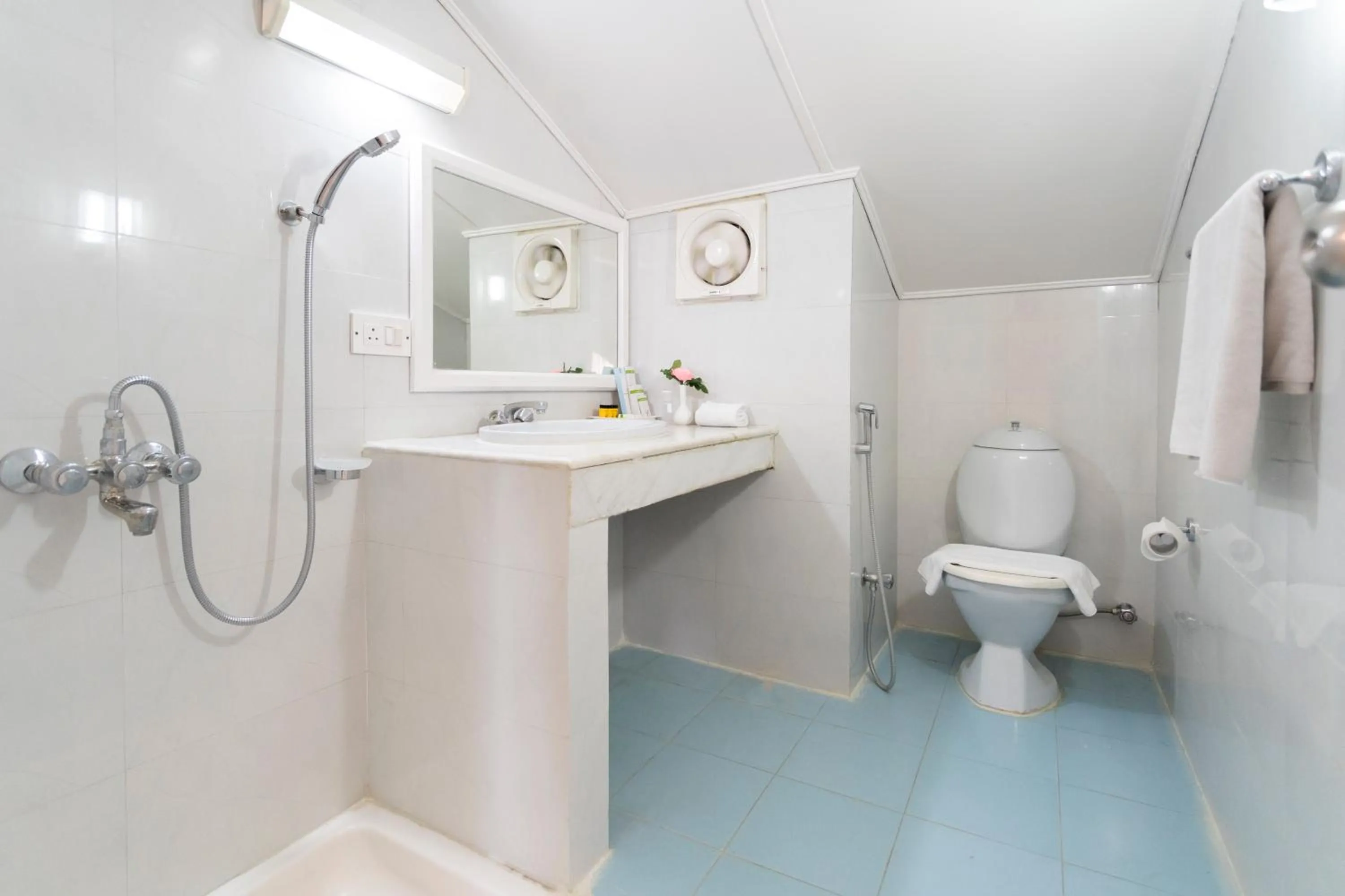 Toilet in Toshali Royal View ,S H I M L A