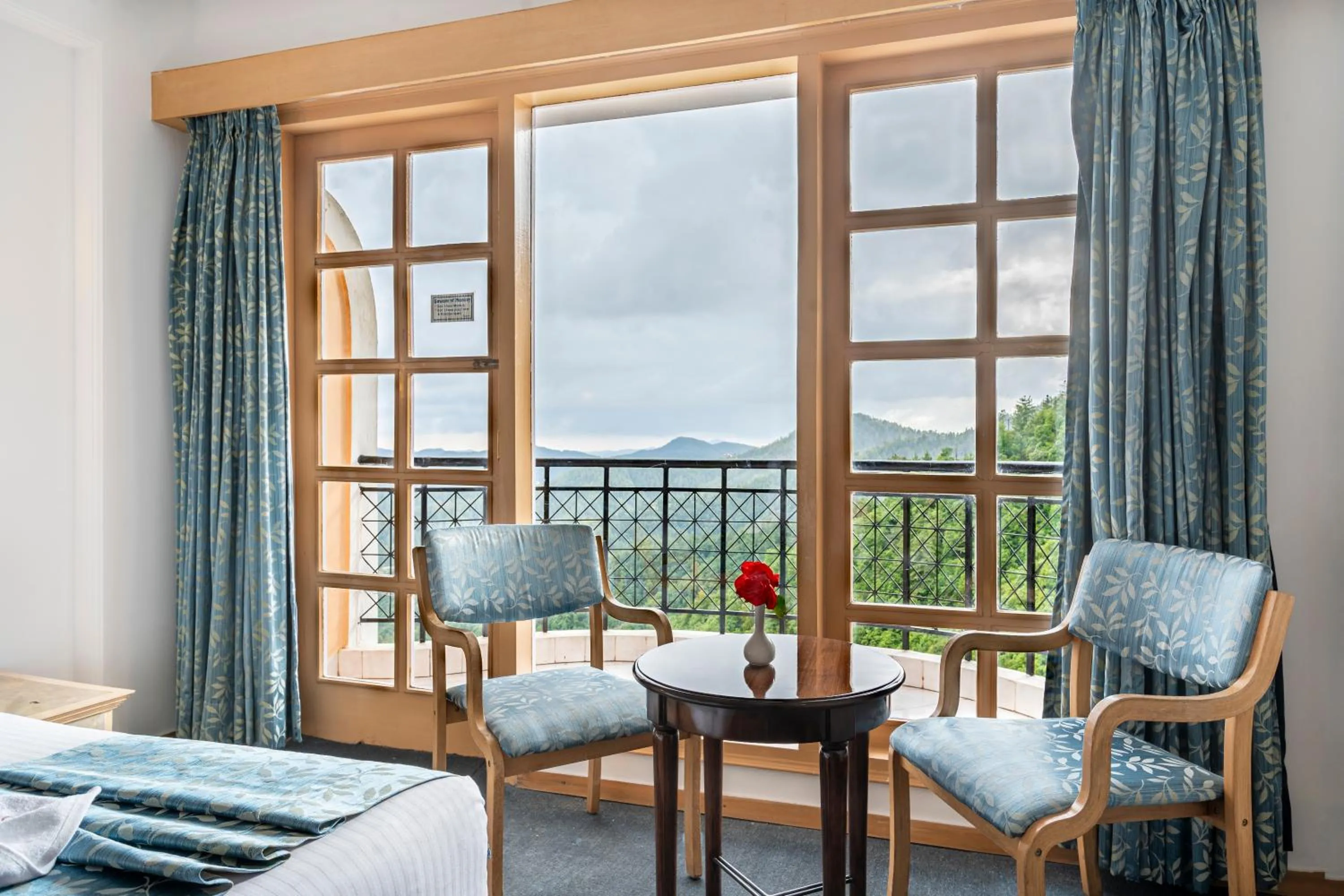 View (from property/room) in Toshali Royal View ,S H I M L A