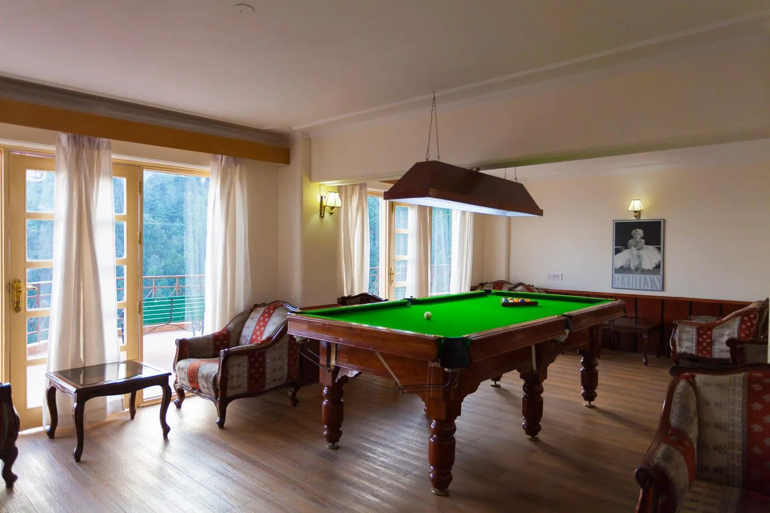 Billiard in Toshali Royal View ,S H I M L A