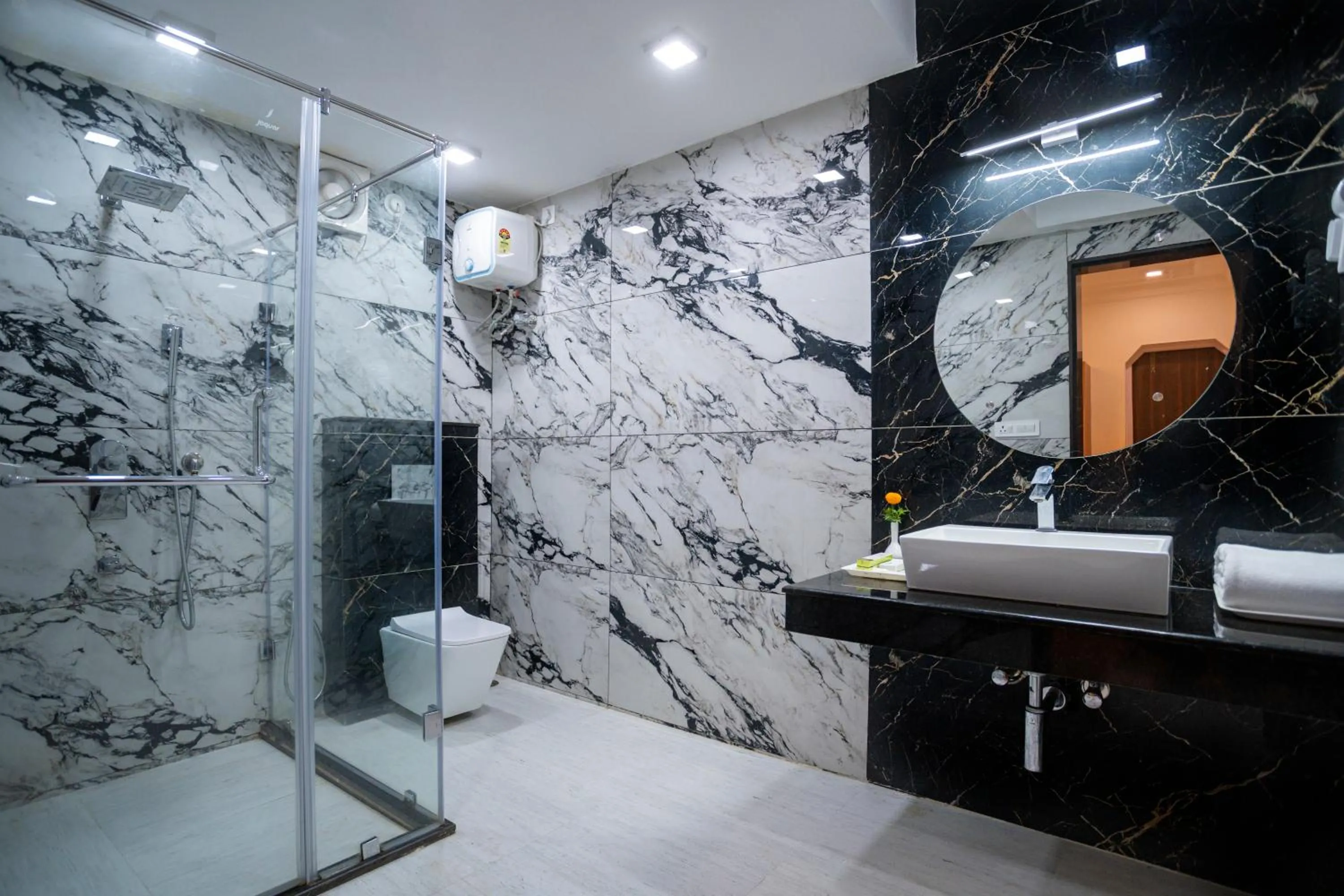 Shower in Toshali Sands Puri