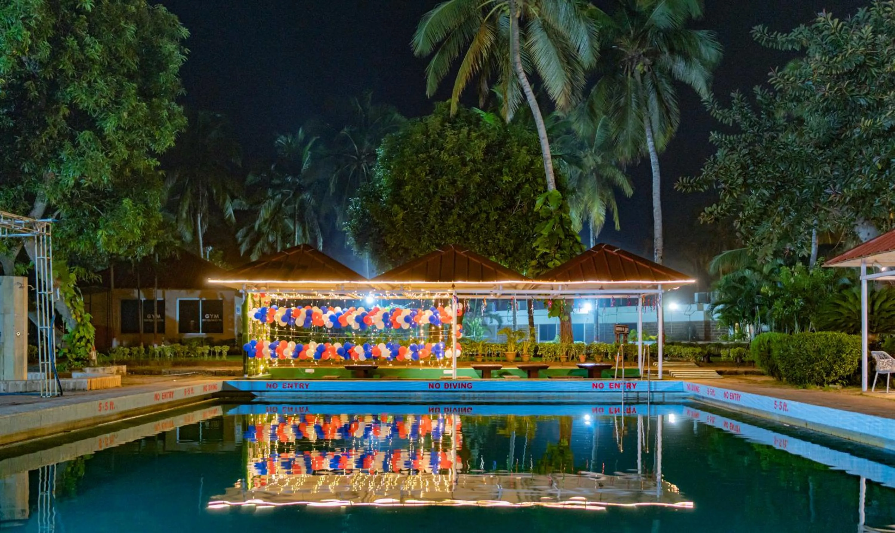 Swimming pool in Toshali Sands Puri