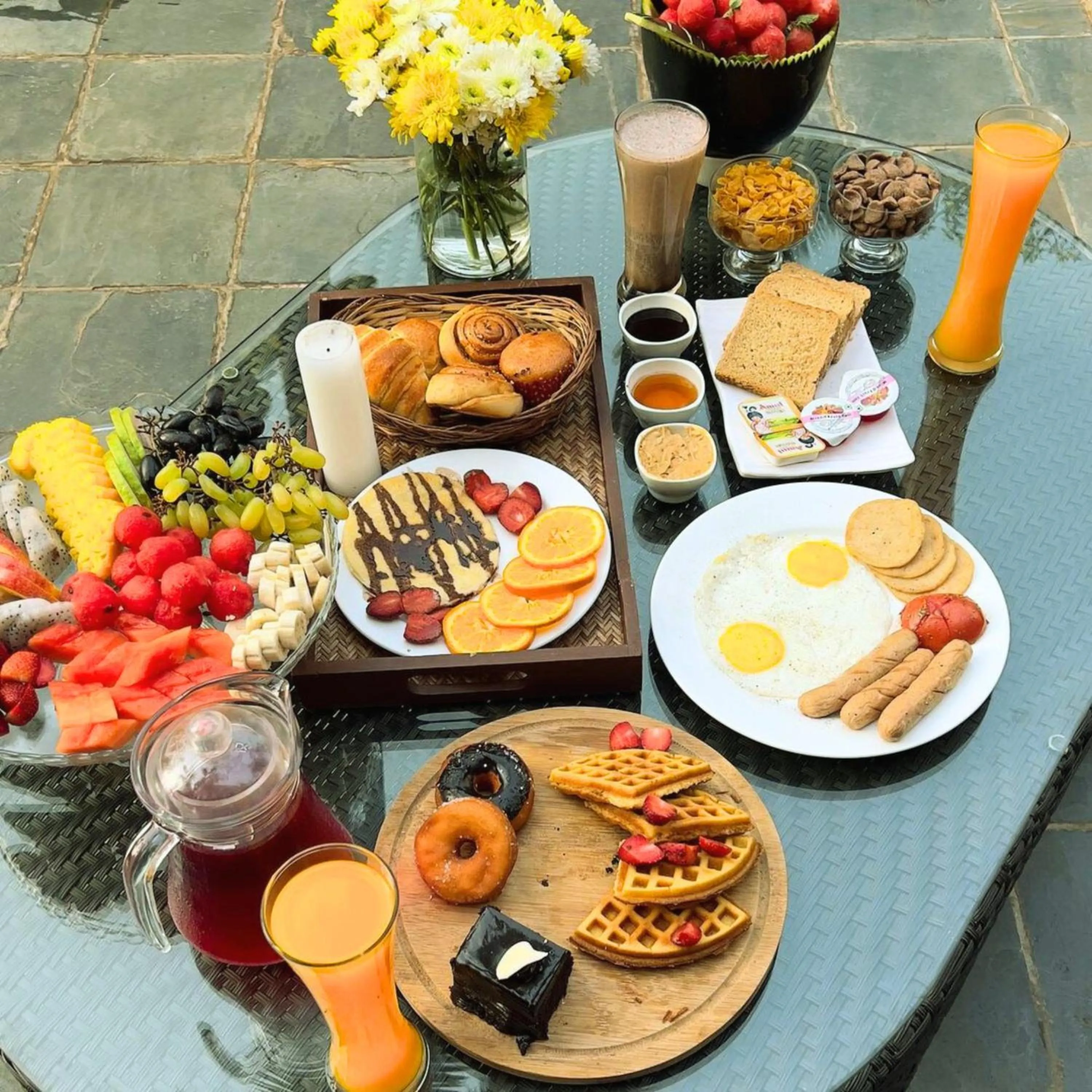 Food in Adamo The Bellus Calangute