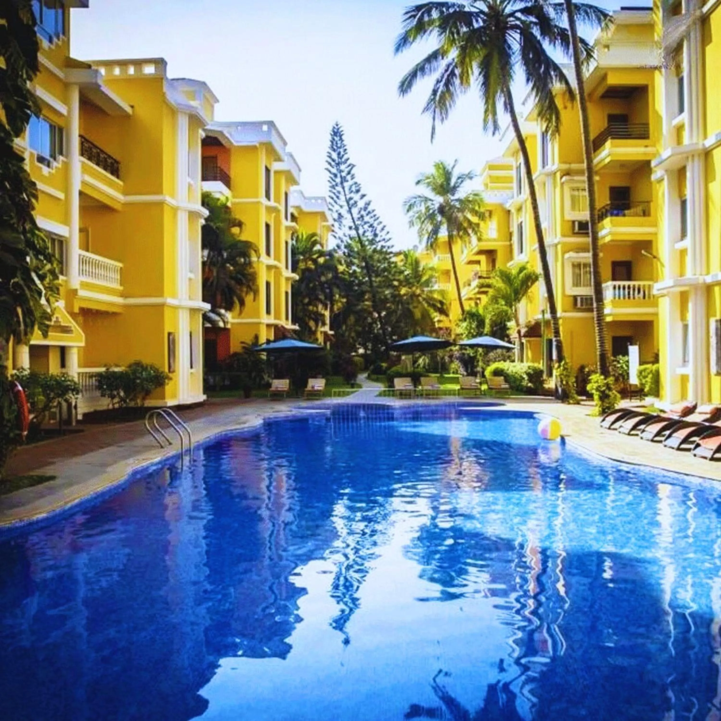 Swimming pool in Adamo The Bellus Calangute