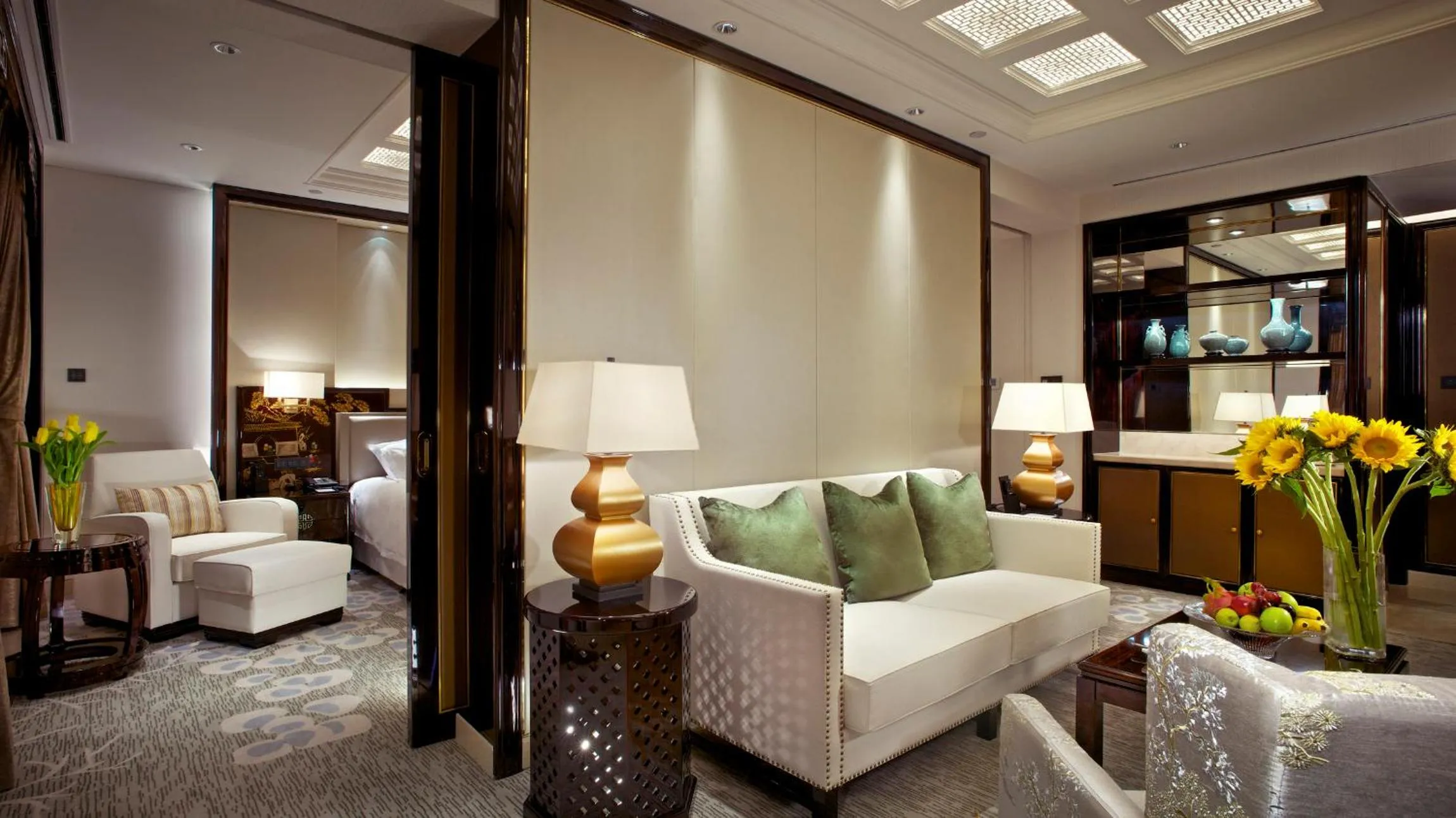 Photo of the whole room in Zhejiang Xizi Hotel