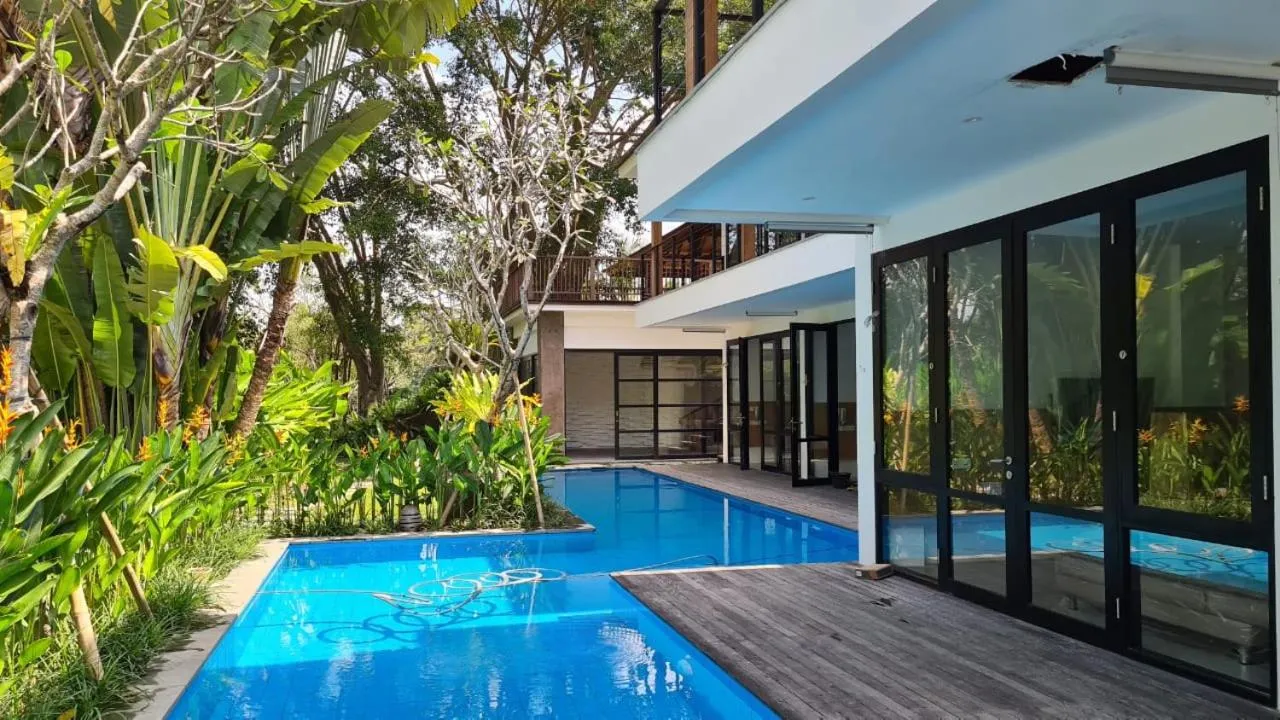 Pool view in Ayurvedagram Bali