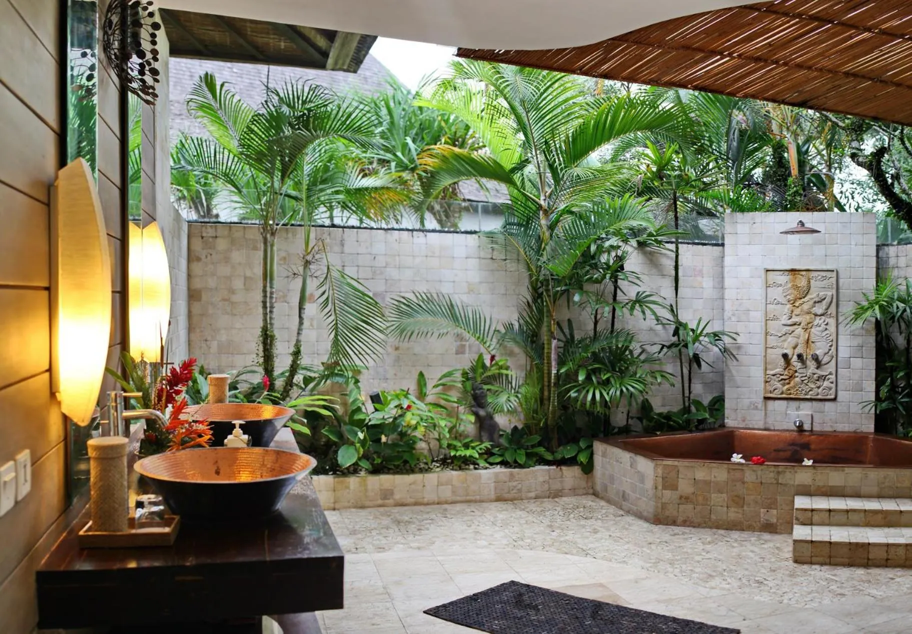 Bathroom in Ayurvedagram Bali