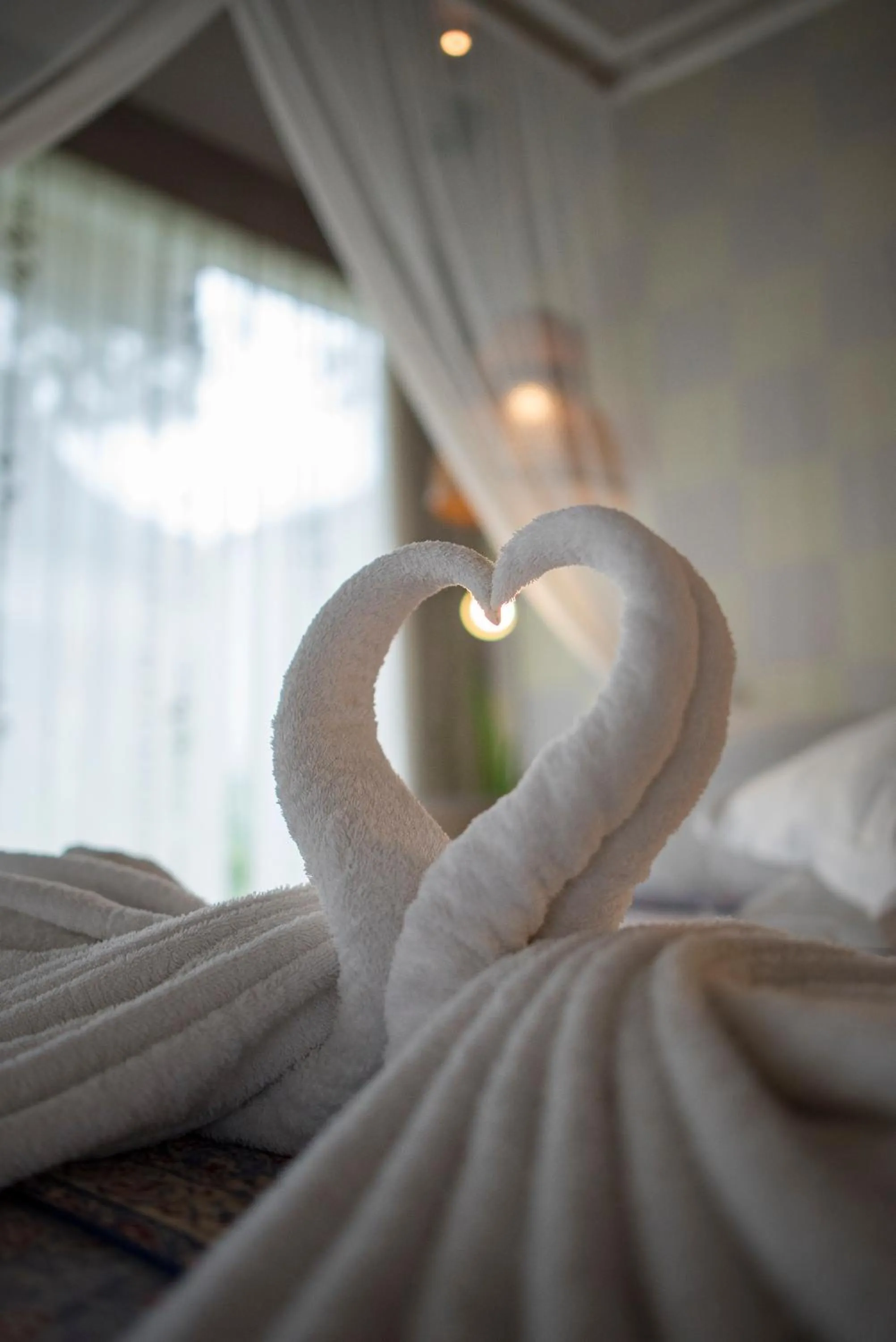 Bed in Ayurvedagram Bali