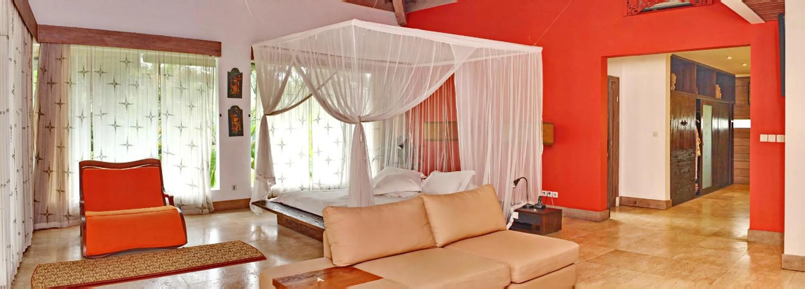 Living room in Ayurvedagram Bali