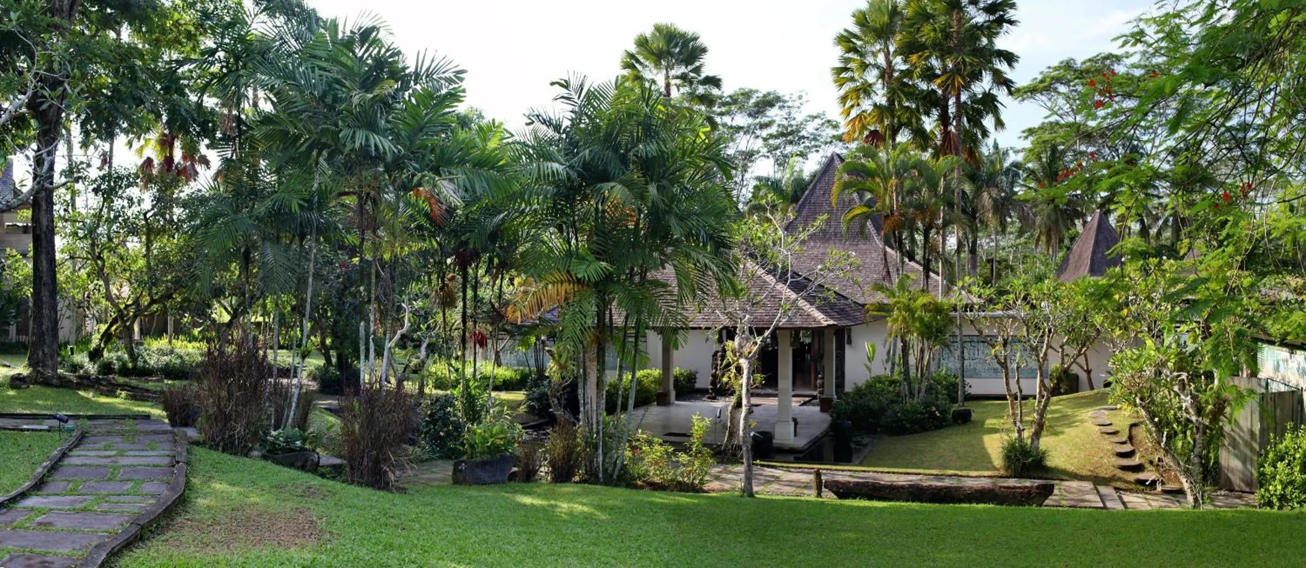 Living room in Ayurvedagram Bali