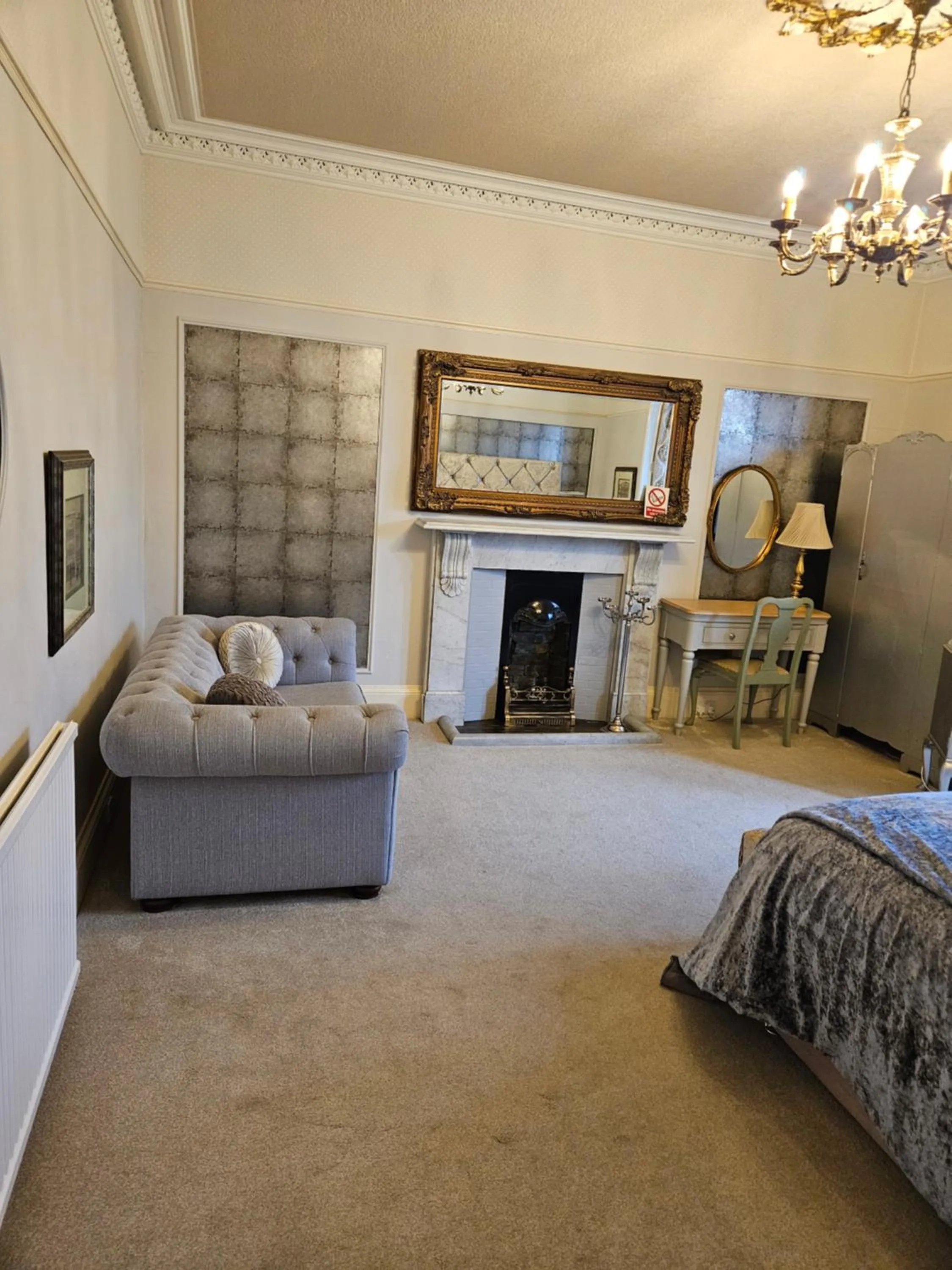 Seating area in Trinity Boutique B&B
