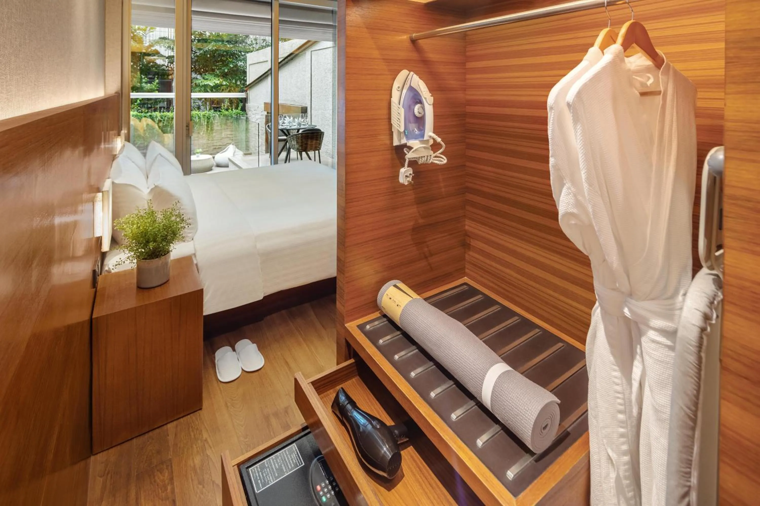 Bed in Oasia Resort Sentosa by Far East Hospitality