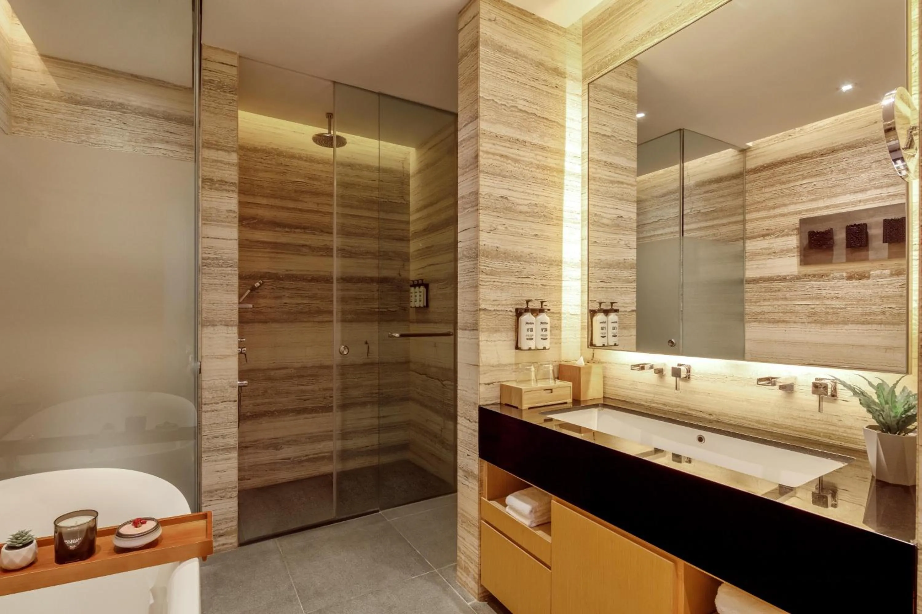 Shower in Oasia Resort Sentosa by Far East Hospitality