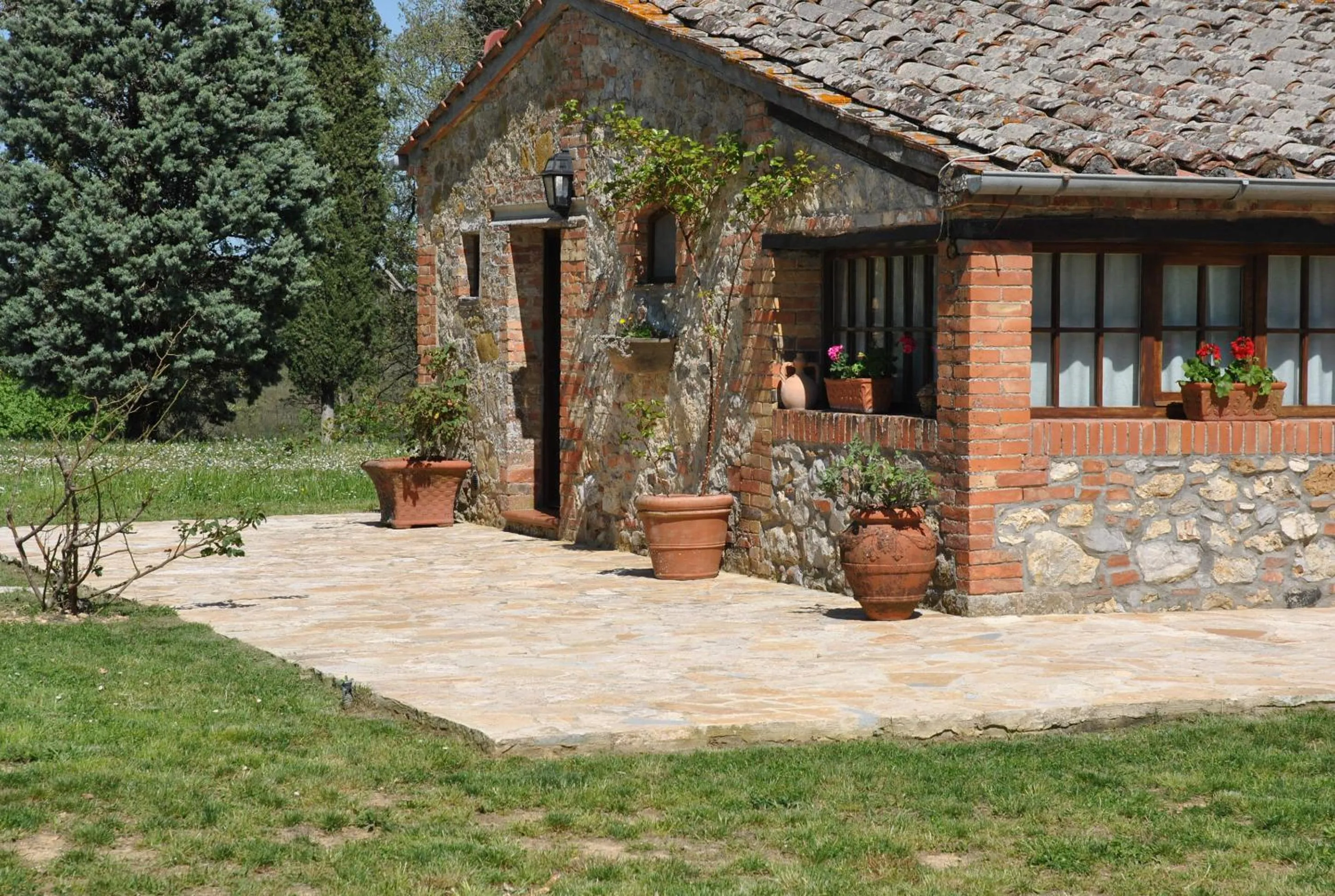 Balcony/Terrace in Podere La Paolina