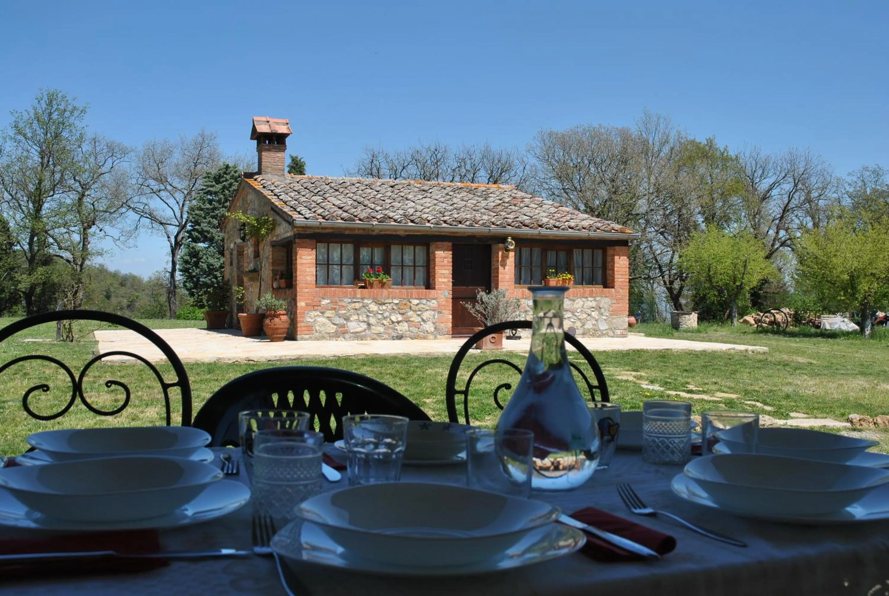 Balcony/Terrace in Podere La Paolina