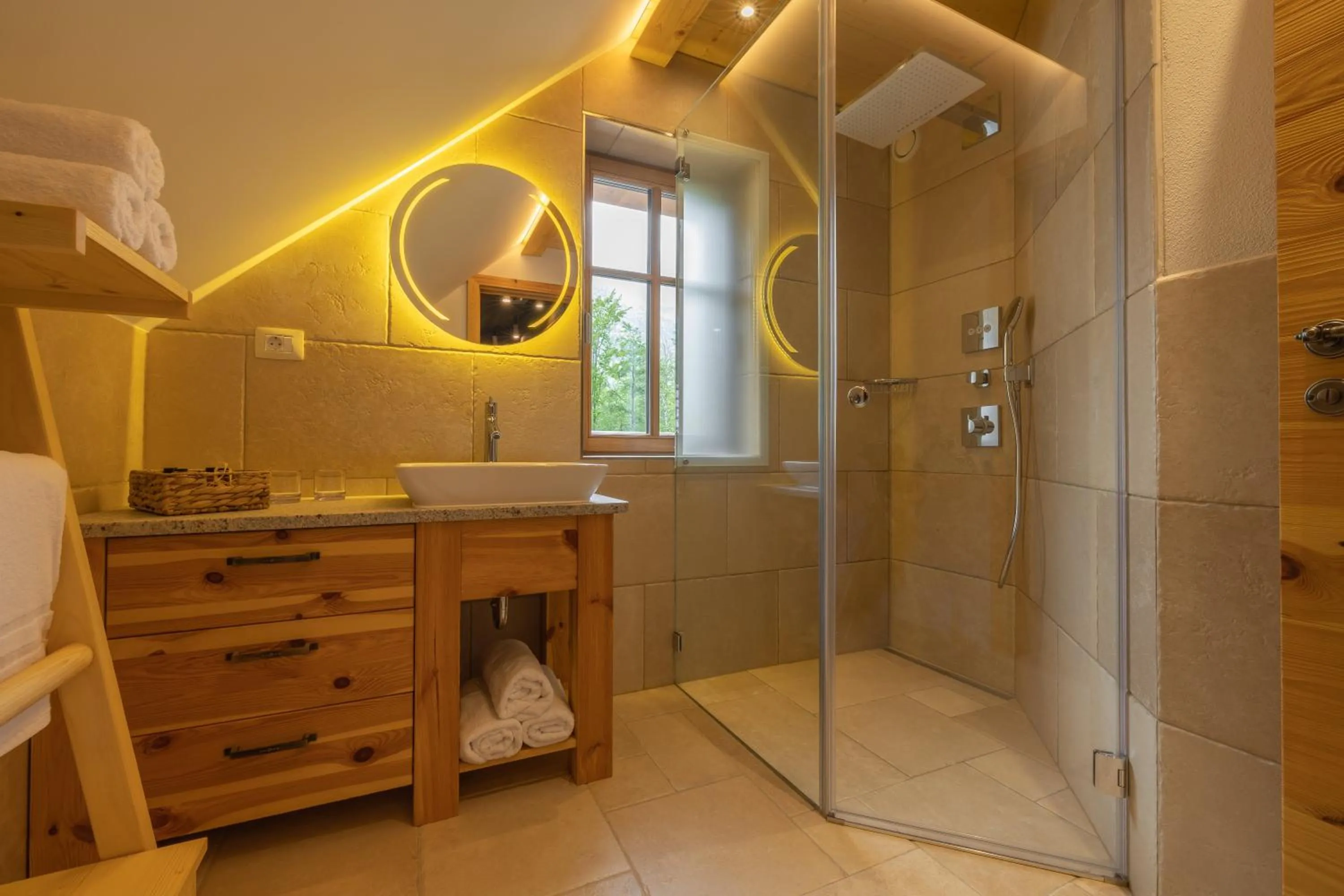 Shower in PRIVILLAGE Stare - B&B