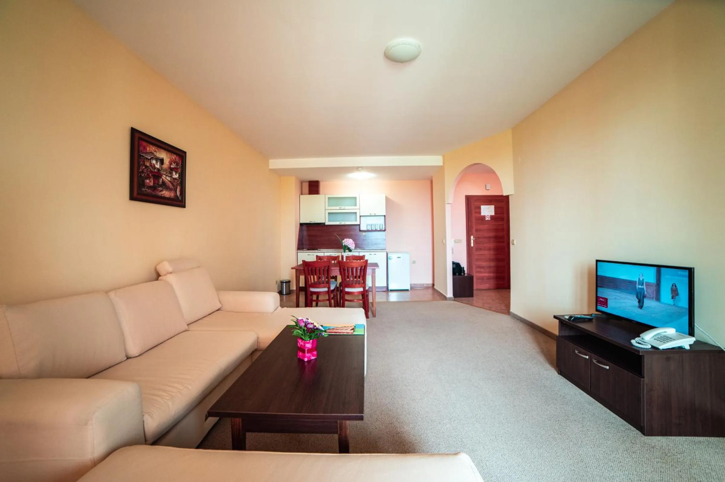 Communal lounge/ TV room in Hotel Paradise Green Park