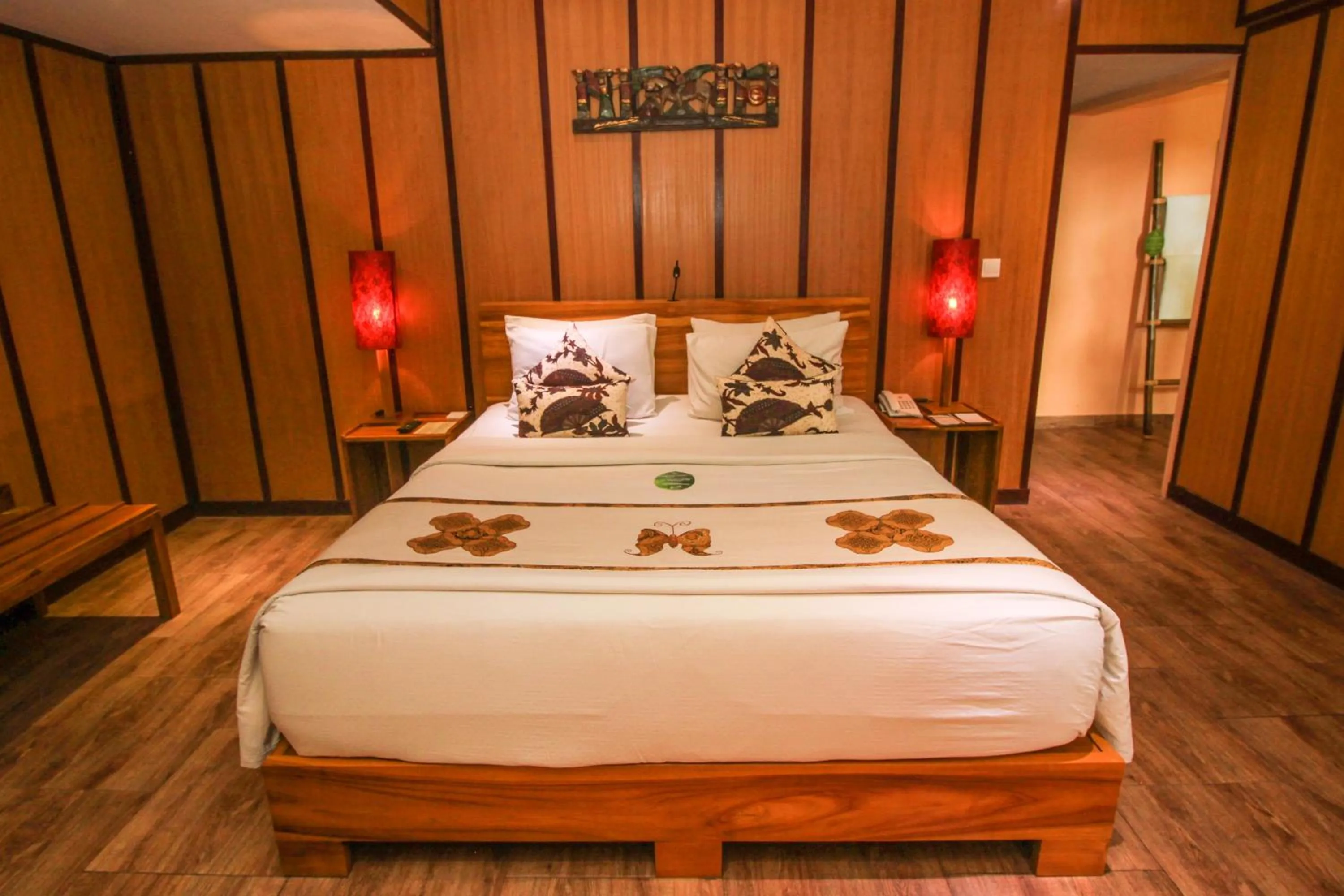 Bedroom, Bed in Kupu Kupu Jimbaran Beach Hotel & Spa by L’Occitane