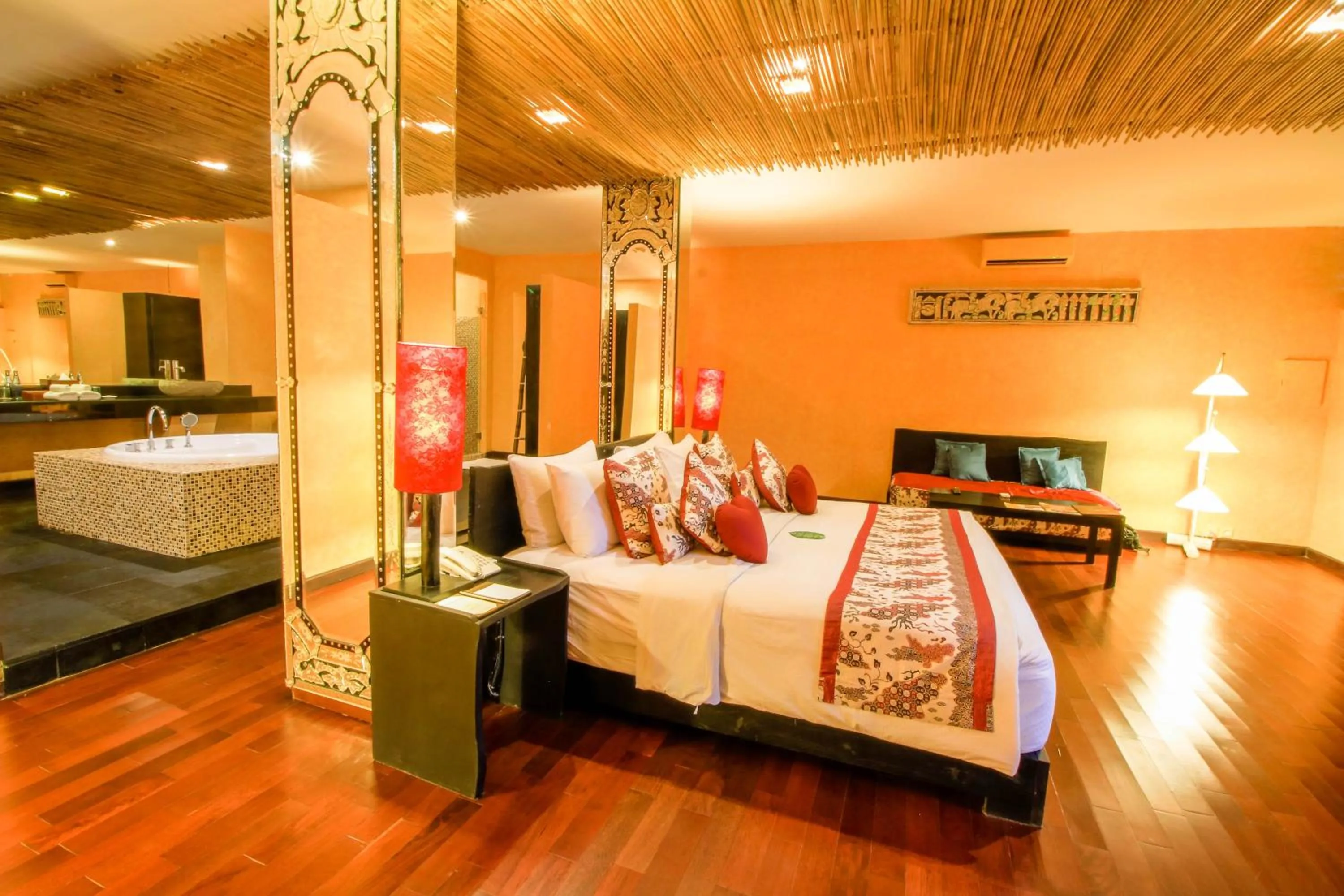 Bedroom, Bed in Kupu Kupu Jimbaran Beach Hotel & Spa by L’Occitane