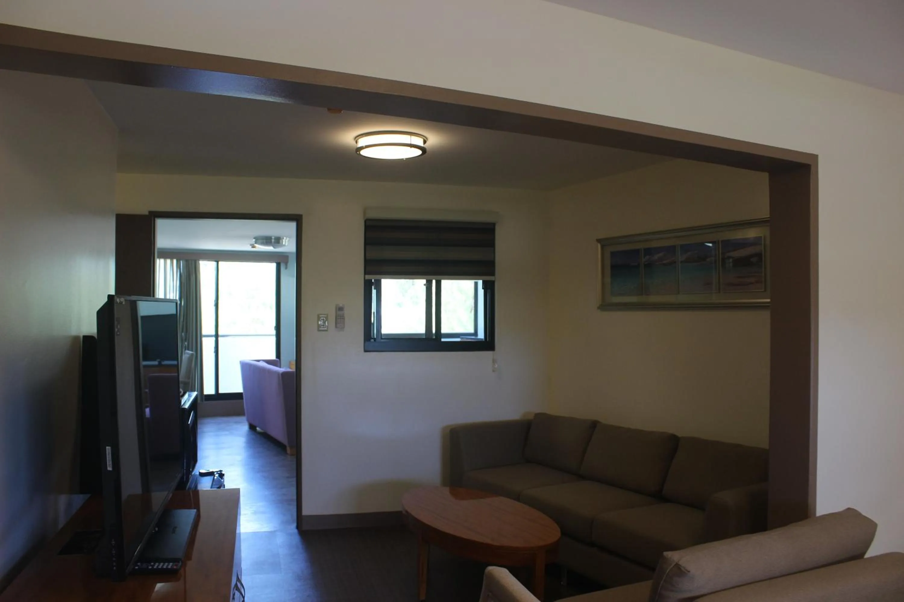 Seating area in Saipan Beach Hotel