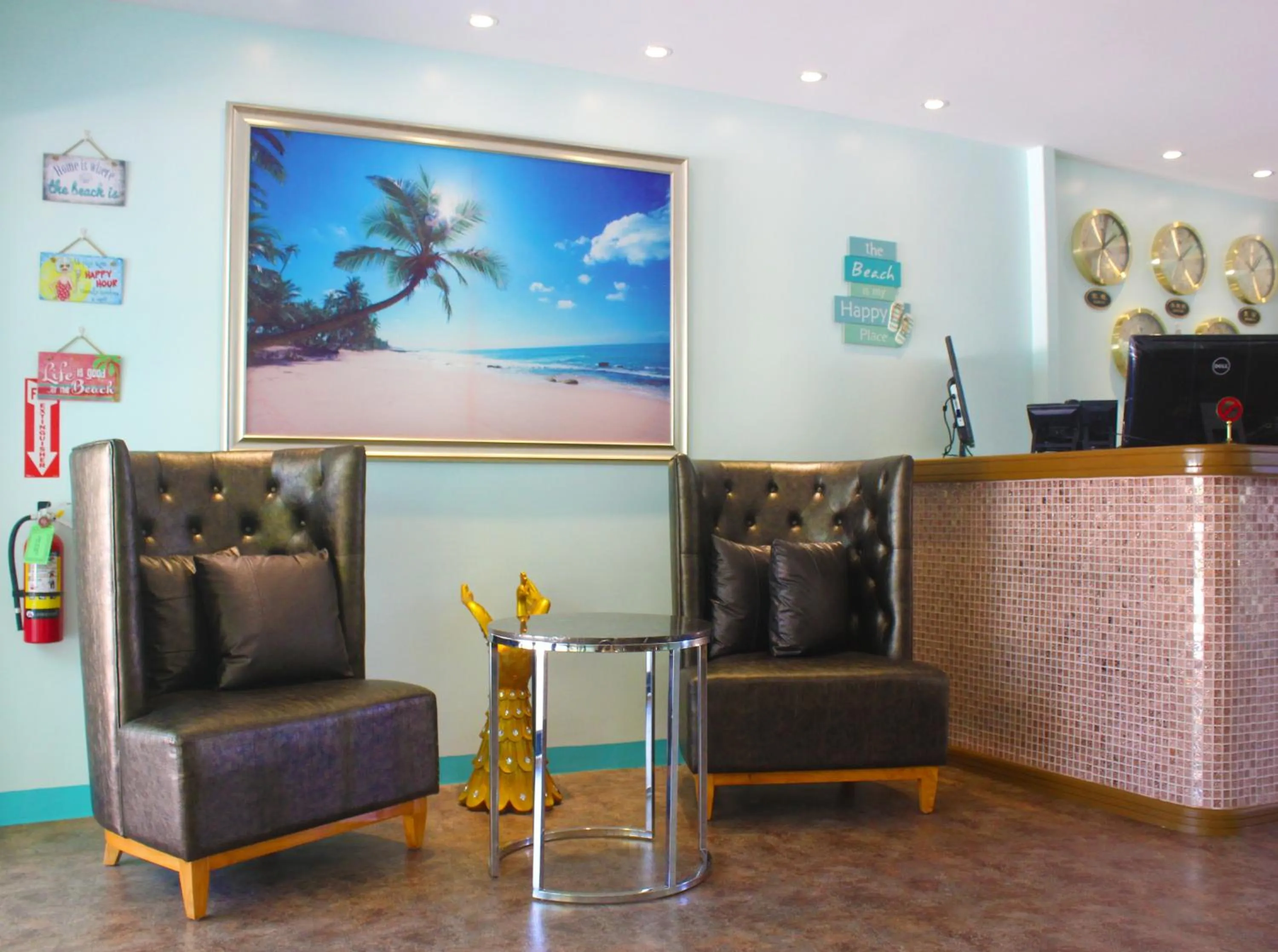 Lobby or reception in Saipan Beach Hotel