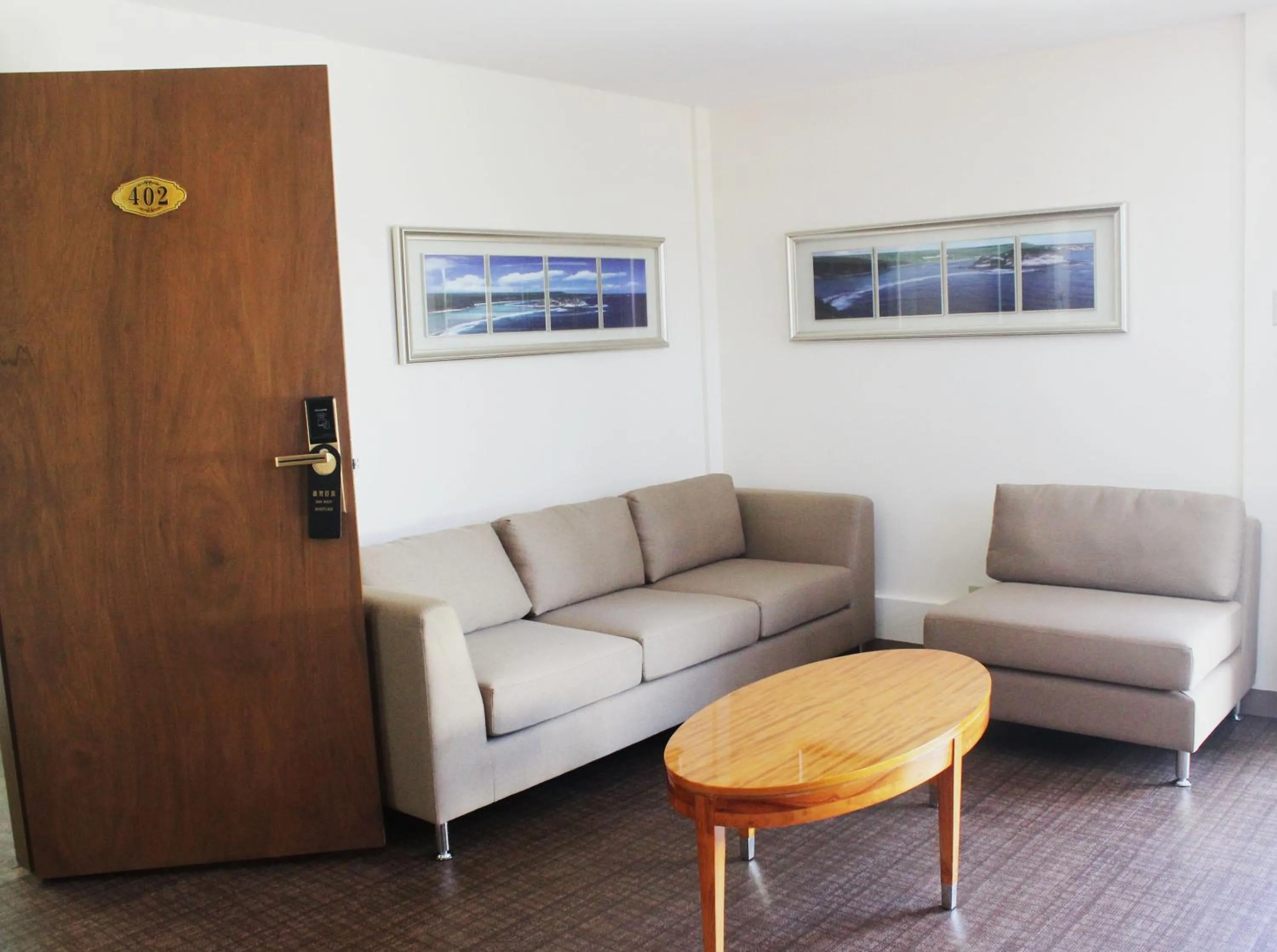 Seating area in Saipan Beach Hotel