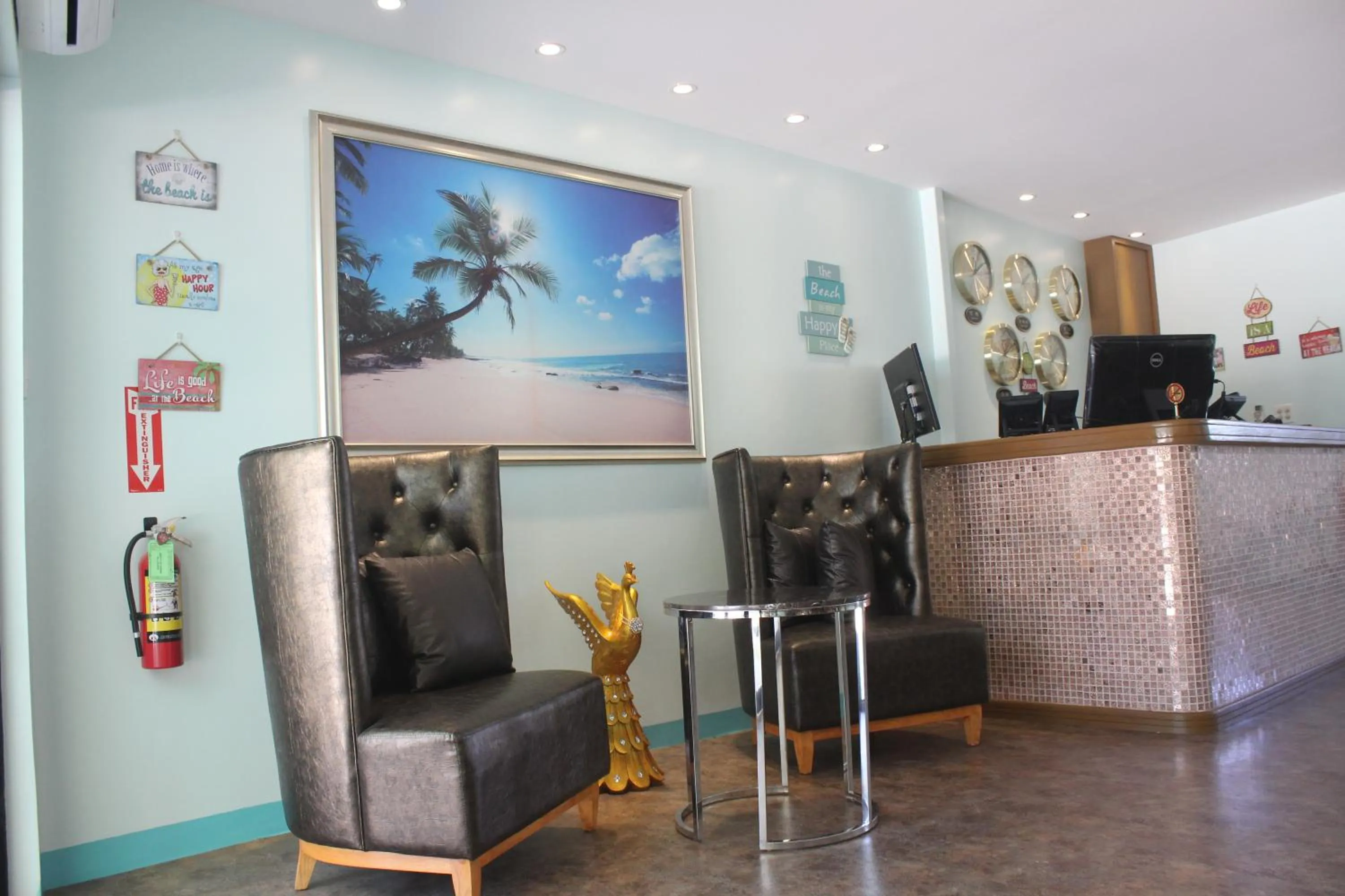 Lobby or reception in Saipan Beach Hotel