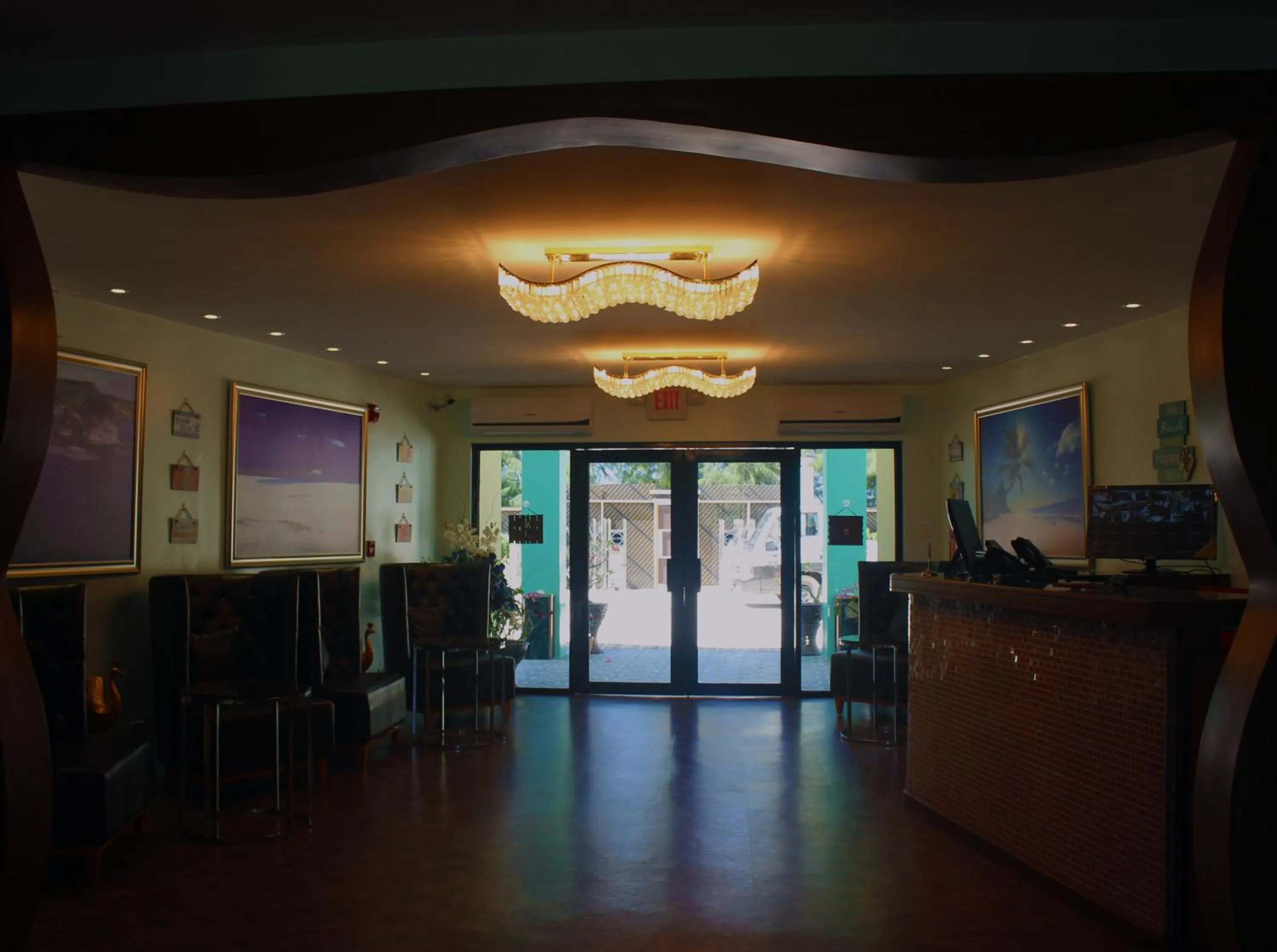 Lobby or reception in Saipan Beach Hotel
