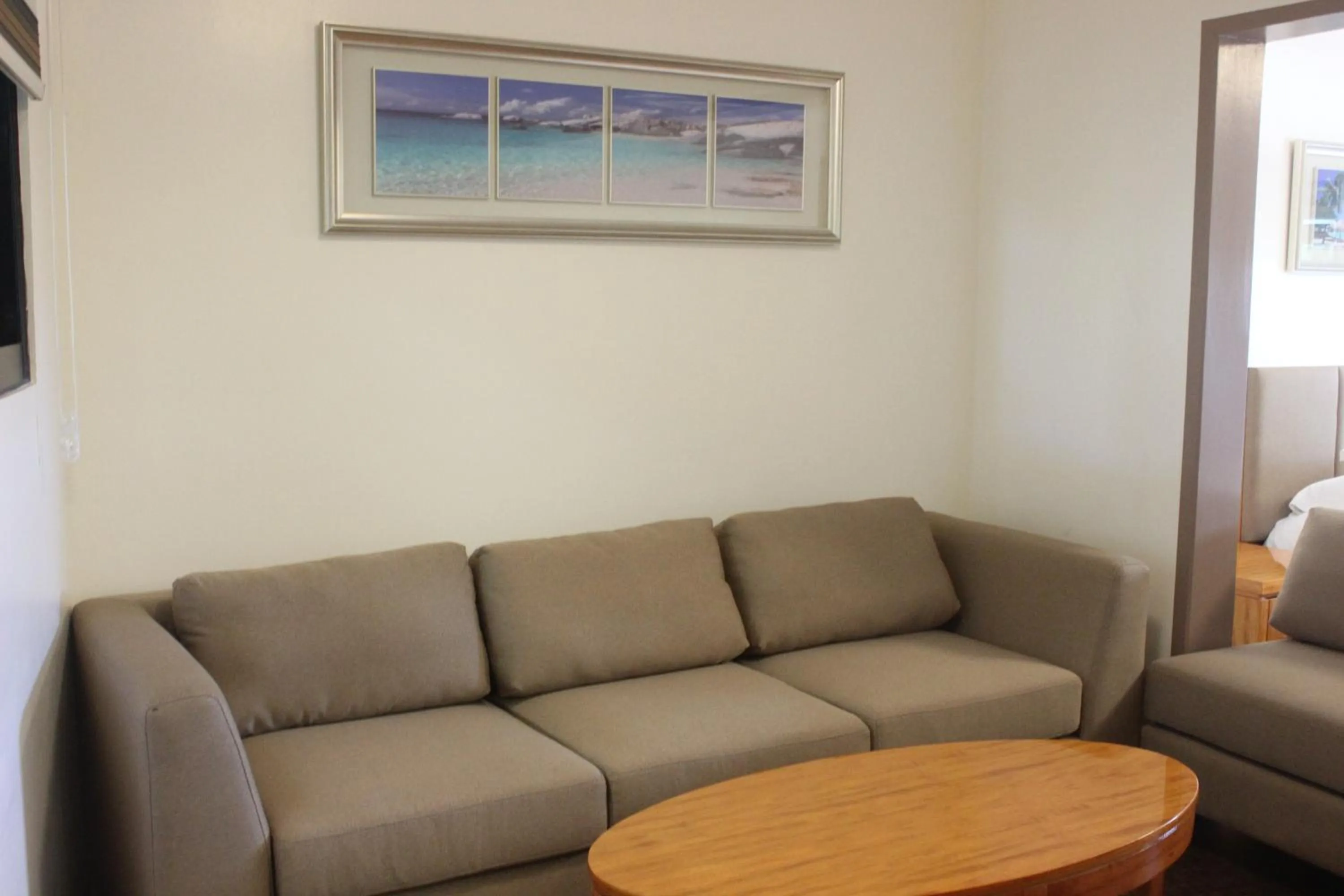 Seating area in Saipan Beach Hotel