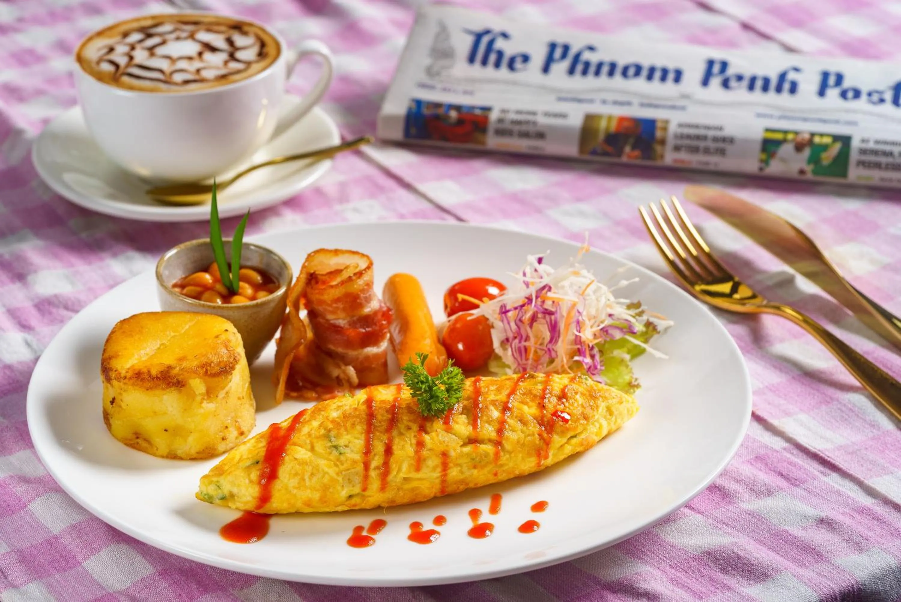 Breakfast in Sabara Angkor Resort & Spa