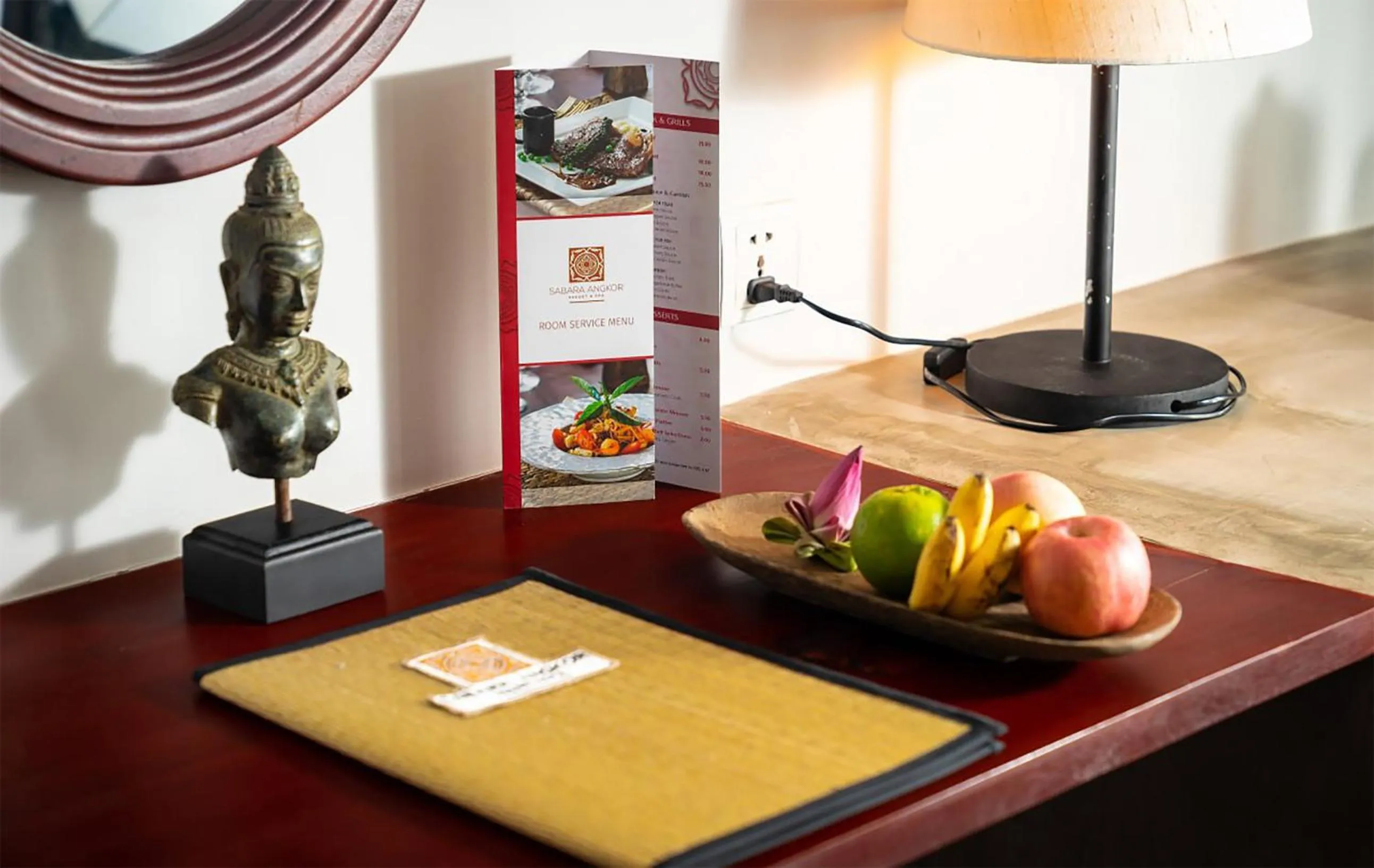 Seating area in Sabara Angkor Resort & Spa