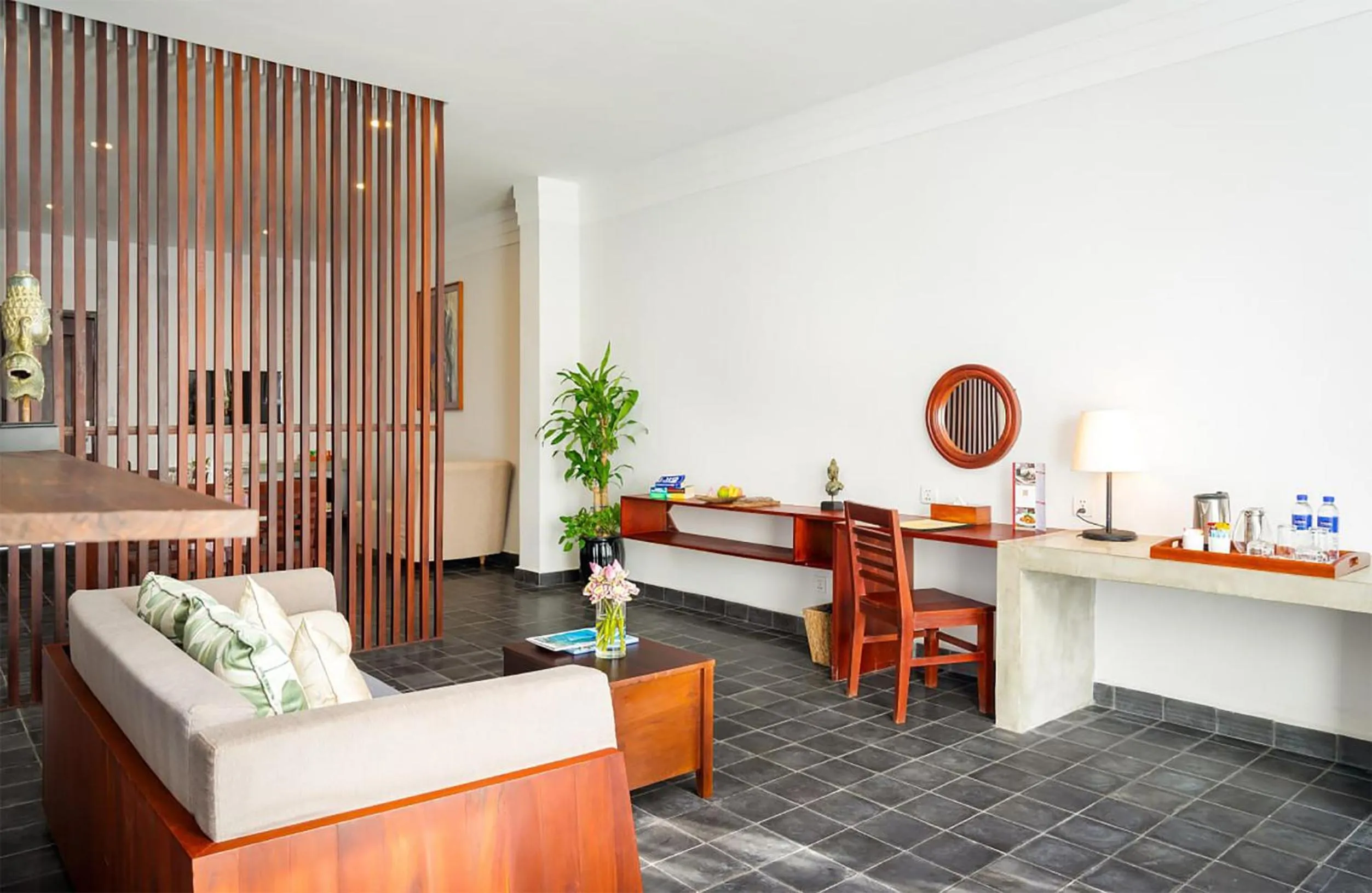 Living room in Sabara Angkor Resort & Spa