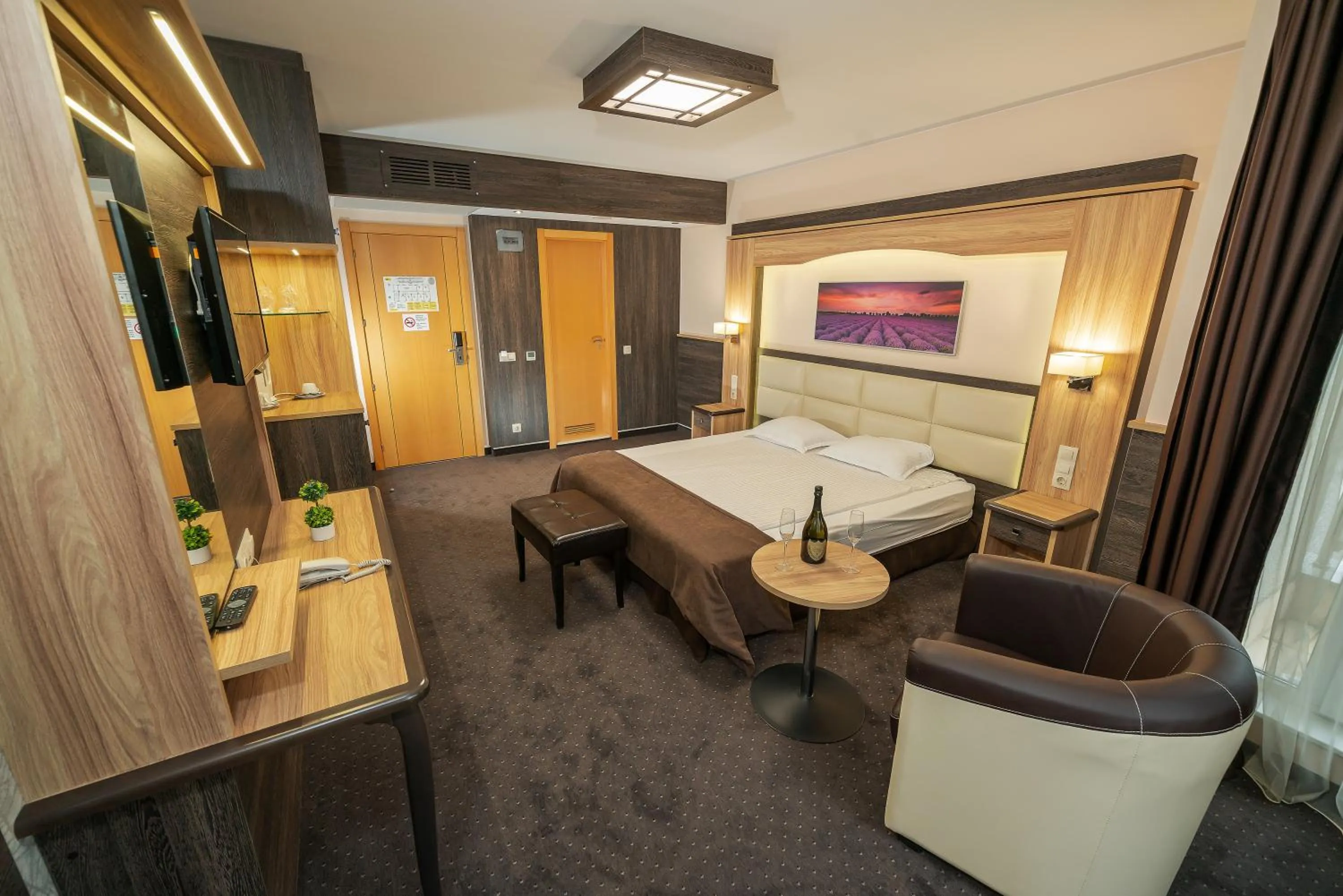 Bed in Hotel ZOO Sofia