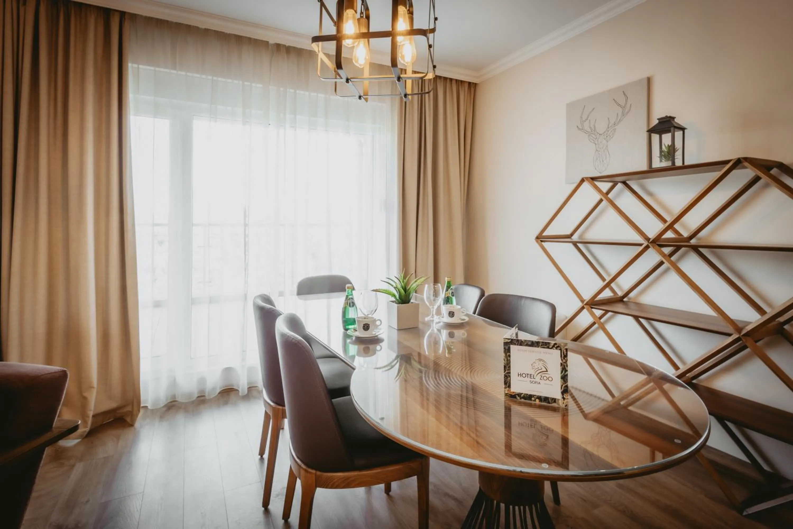 Living room in Hotel ZOO Sofia