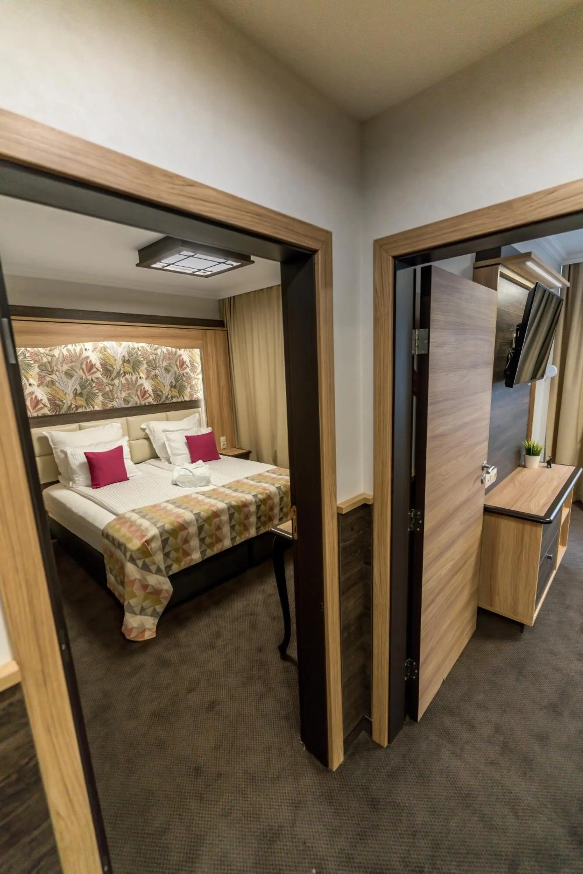 Bed in Hotel ZOO Sofia