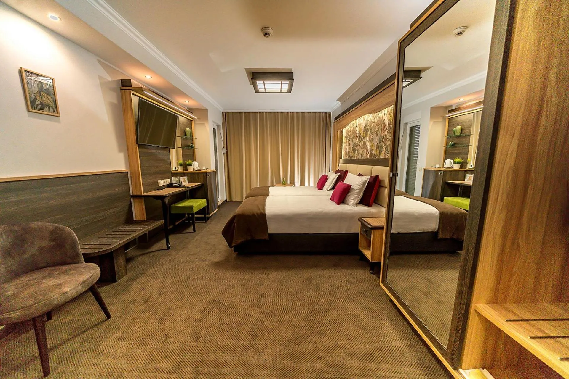 Bed in Hotel ZOO Sofia